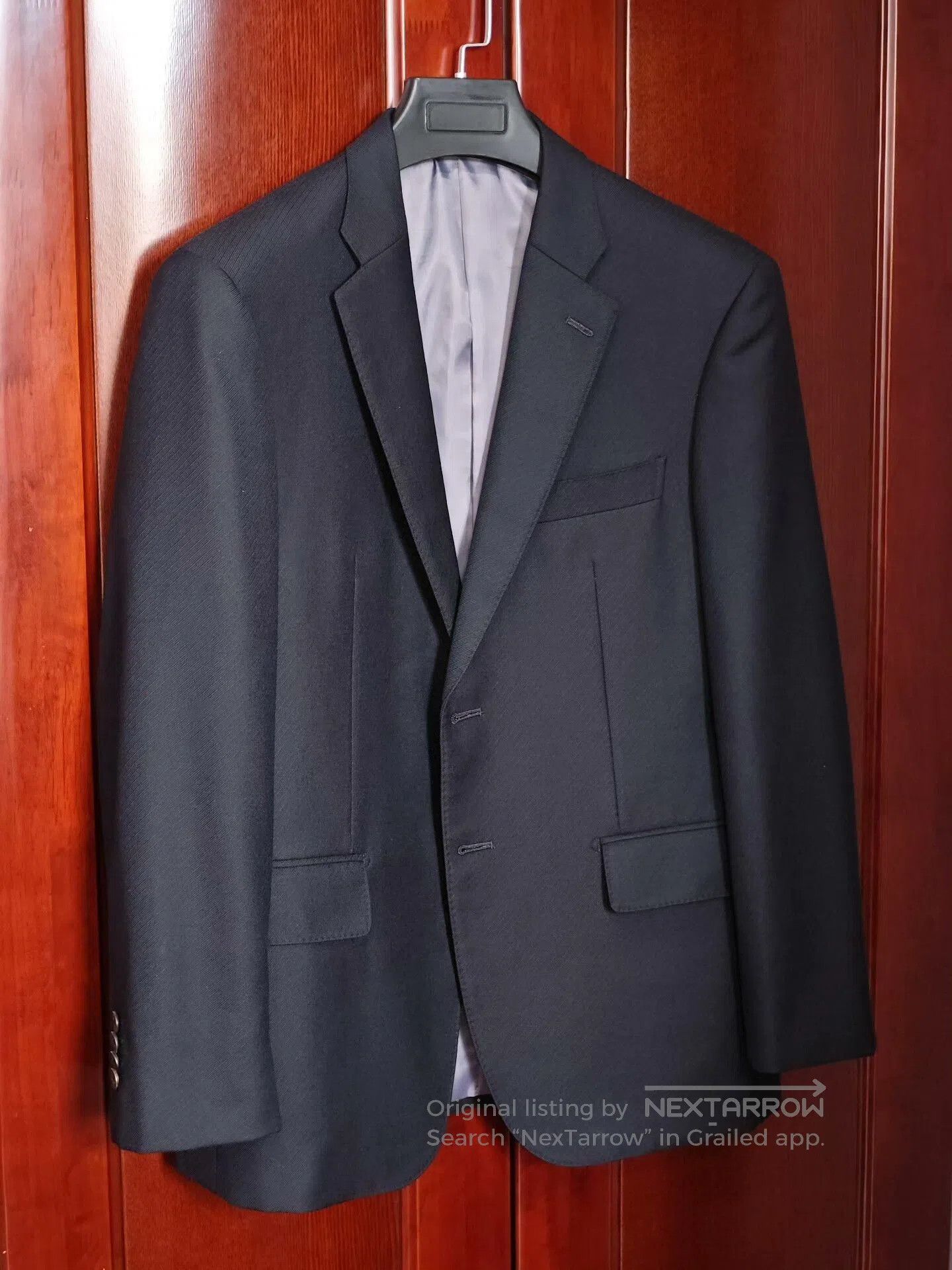 Carlo Palazzi Italian Carlo Barbera Wool Suit Jacket. Size US M / EU 48-50 / 2 - 1 Thumbnail