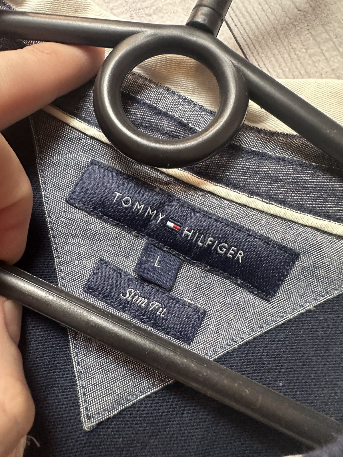 Tommy Hilfiger × Vintage Vintage Tommy Hilfiger New York rugby jersey striped size L Size US L / EU 52-54 / 3 - 7 Thumbnail