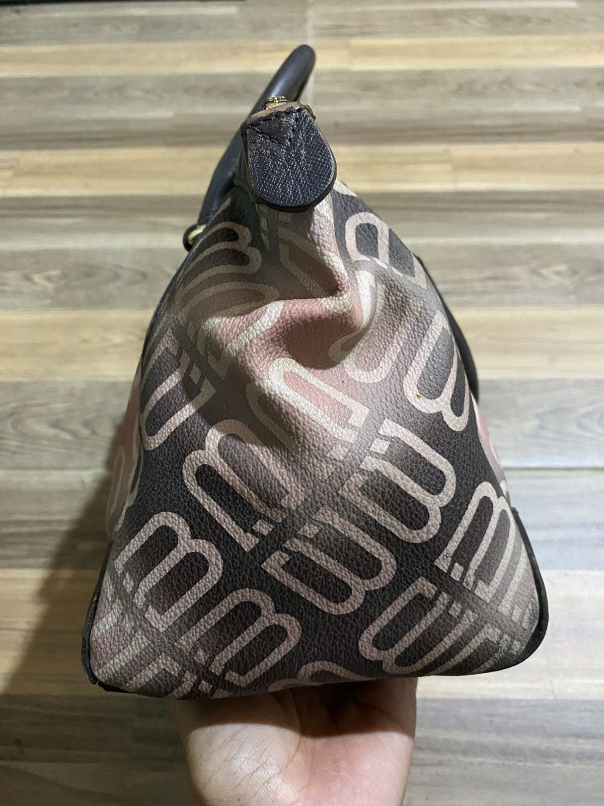 Balenciaga 💥NEED GONE💥 VINTAGE BALENCIAGA BAG MONOGRAM BB Size ONE SIZE - 11 Thumbnail