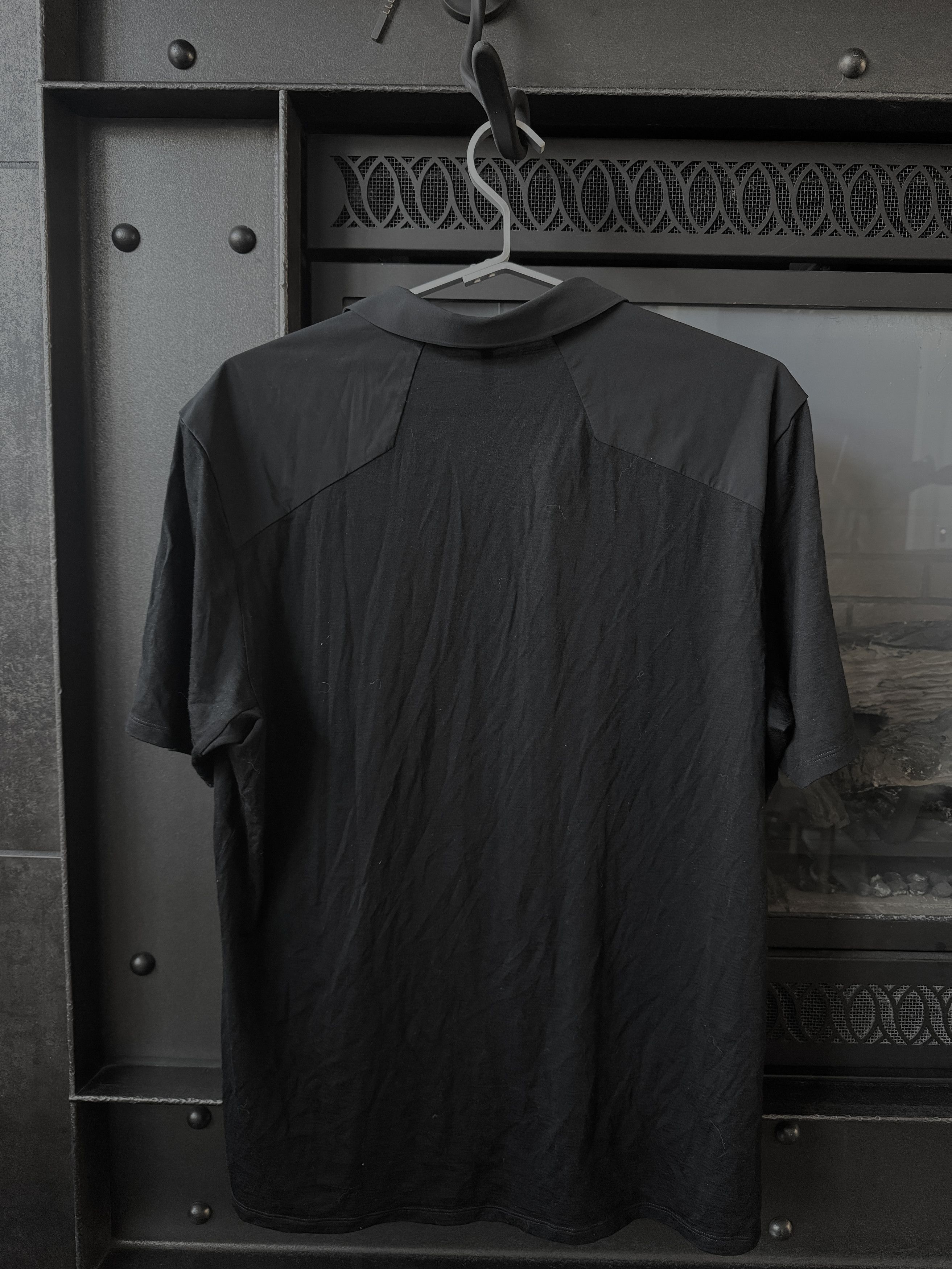 Veilance Arc'Teryx Frame Polo SS Men's Black XL Size US XL / EU 56 / 4 - 10 Thumbnail