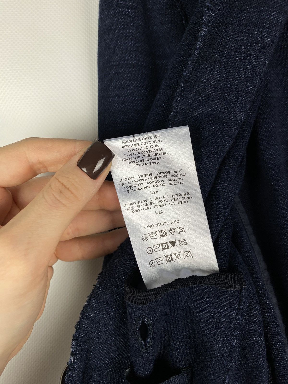 Harris Wharf London Harris Wharf London cotton linen unlined blazer jacket Size 40R - 23 Thumbnail