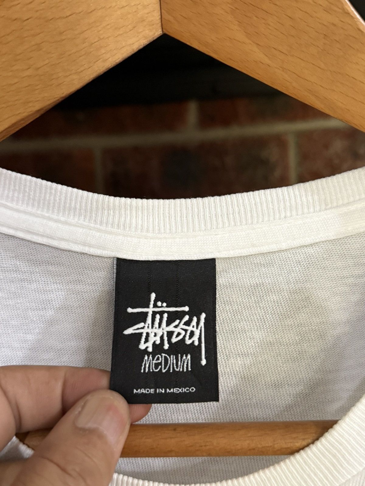 Stussy × Vintage Vintage Stussy Troops Skull Streetwear Tee Size US M / EU 48-50 / 2 - 5 Thumbnail