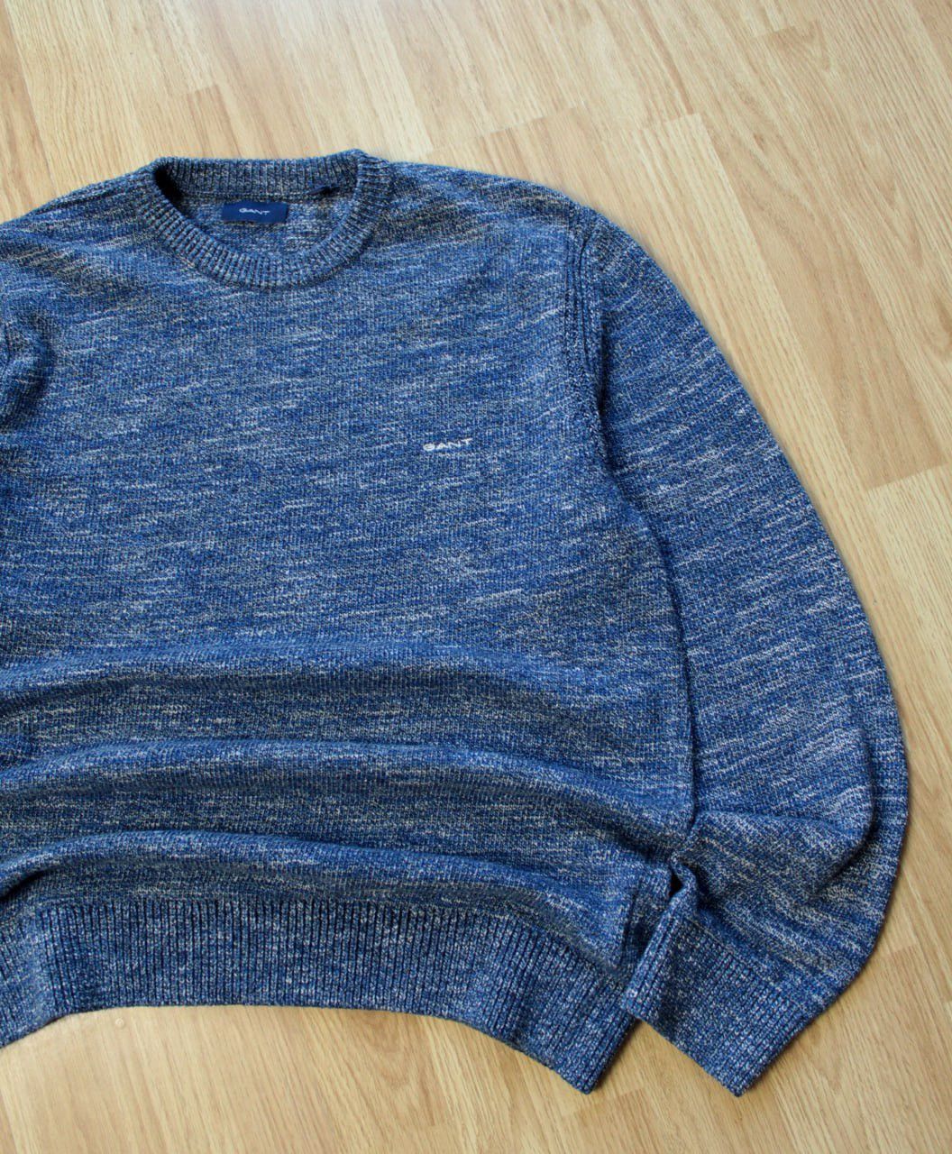 Gant 🔥 Gant Cotton Blue Logo Sweater Pullover Sweatshirt Mens Size US XL / EU 56 / 4 - 2 Thumbnail