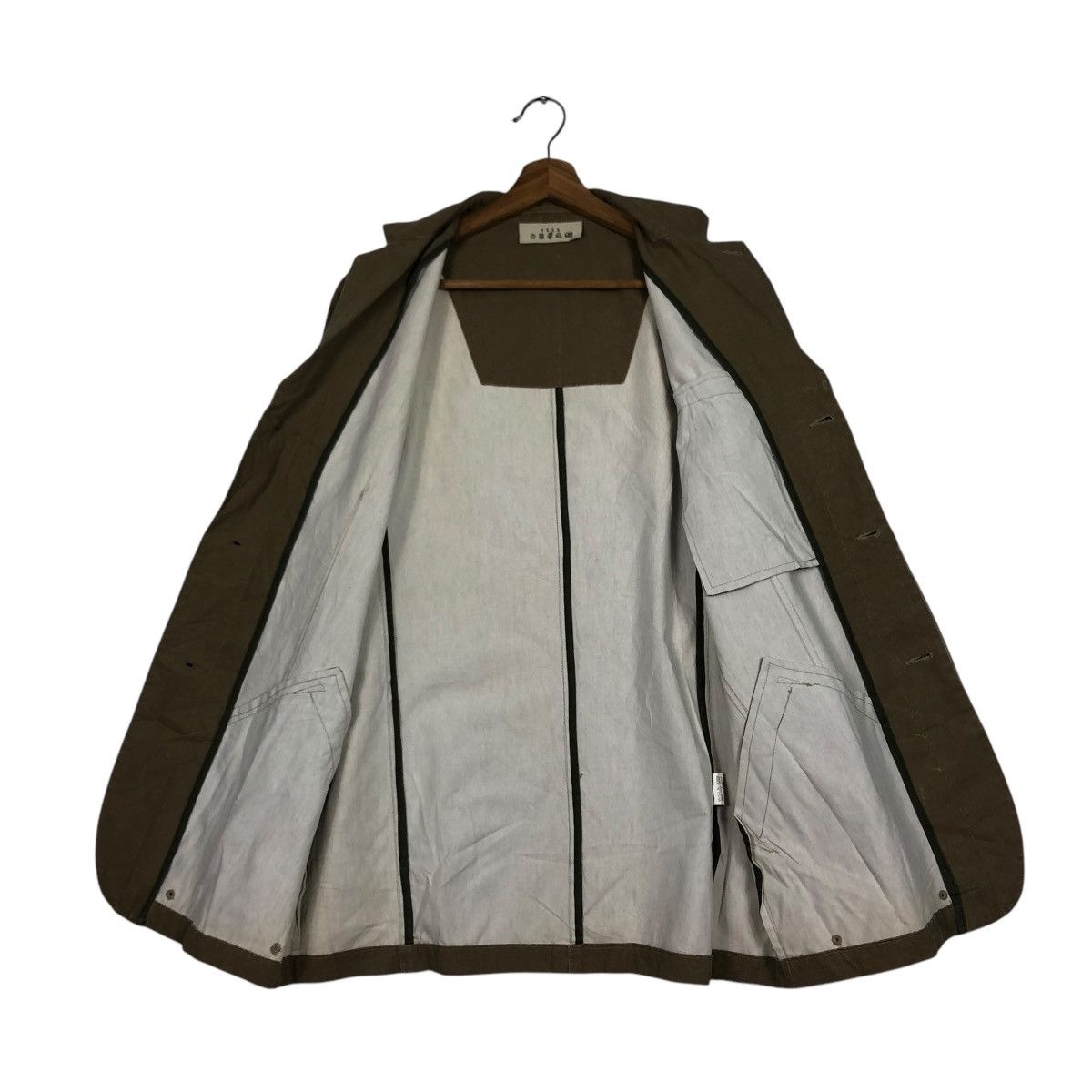 Japanese Brand 🔥VINTAGE DUCK CANVAS CHORE JACKET TESS ISSEY MIYAKE Size US M / EU 48-50 / 2 - 15 Thumbnail