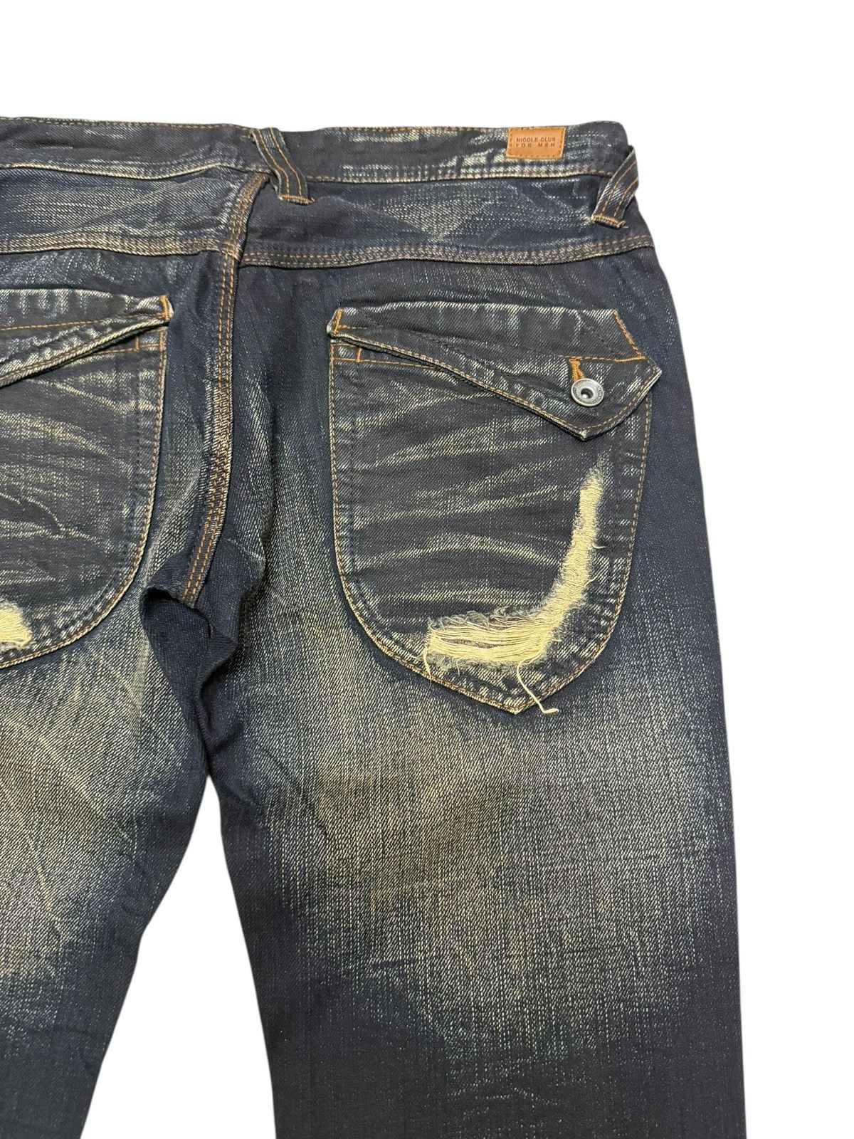 If Six Was Nine Flared Jeans Nicole Club Japan Boot Cut Denim Size US 29 - 12 Thumbnail