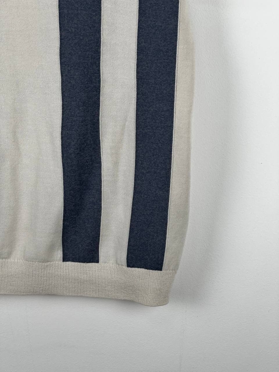 Reiss Reiss Knitted Stripped Zip Polo Summer Size S Size US S / EU 44-46 / 1 - 7 Thumbnail