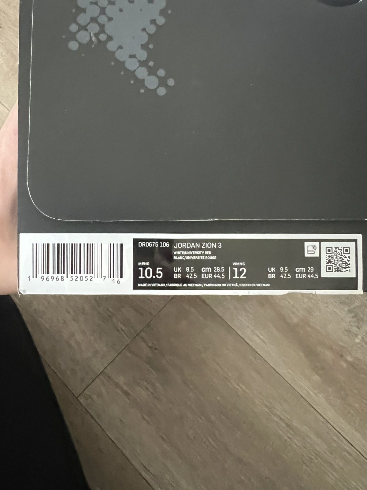 Jordan Brand Jordan Zion 3 Size US 10.5 / EU 43-44 - 6 Thumbnail