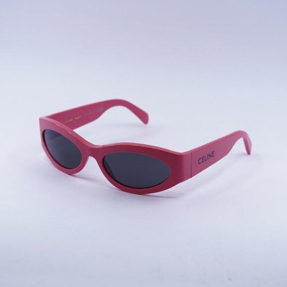 Celine Celine CL40288I MONOCHROMS 74A Sunglasses Shiny Pink Cat Eye Size ONE SIZE - 1 Thumbnail