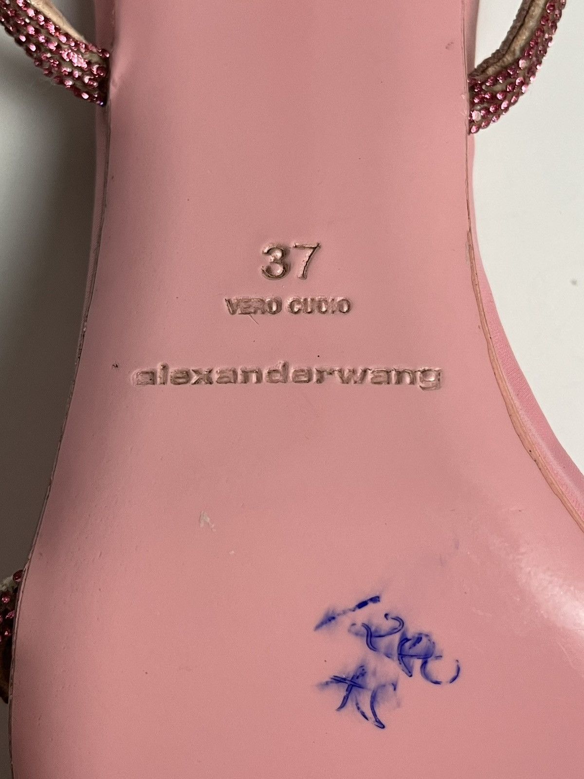 Alexander Wang Alexander Wang Pink Dahlia Rhinestone Heels Sandals Size US 7 / IT 37 - 6 Thumbnail