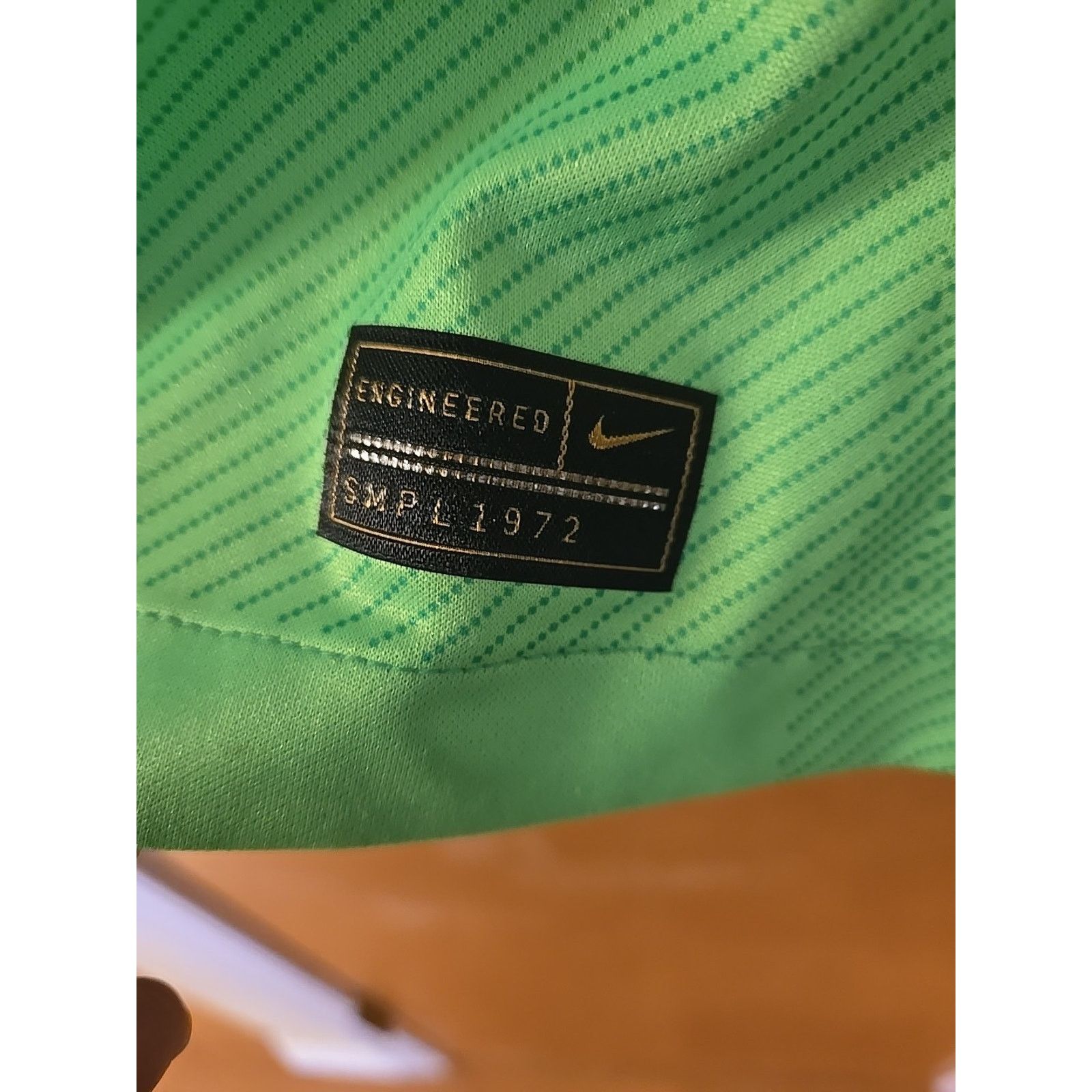 Nike NIKE ATLETICO MADRID 2021 GOALKEEPER JERSEY Sample - NWOT Size US M / EU 48-50 / 2 - 4 Thumbnail