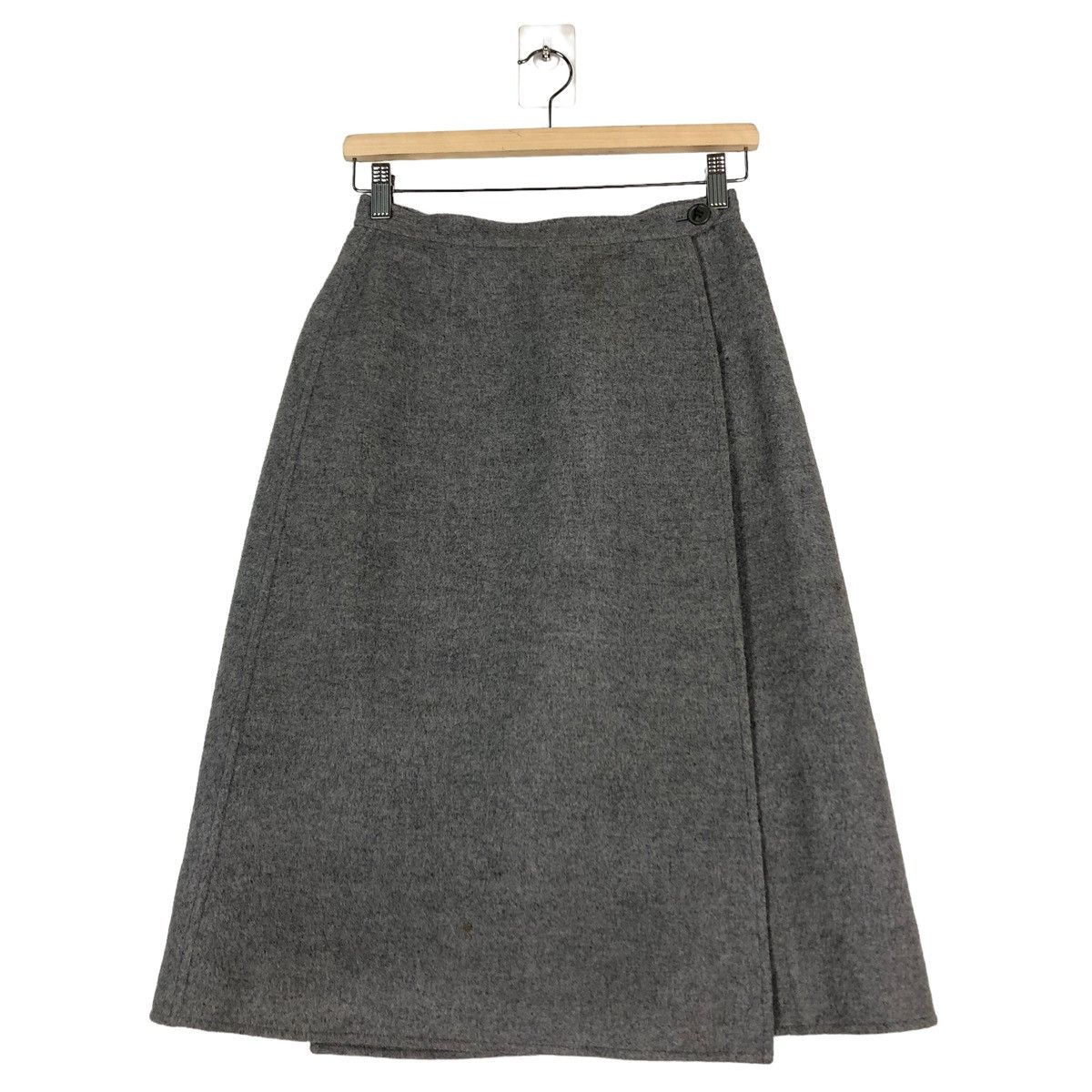 Burberry 🌺Vintage Wool Skirt Burberrys Nova Check Size 24" / US 00 / IT 34 - 2 Thumbnail