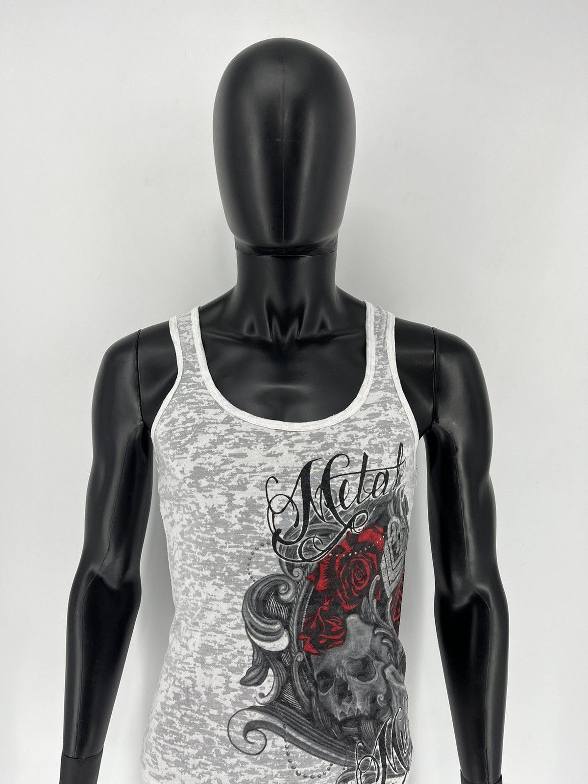 Band Tees × Metal Mulisha Crazy Vintage Y2K Metal Mulisha Graphic Tee Faded Skater Size US S / EU 44-46 / 1 - 1 Thumbnail