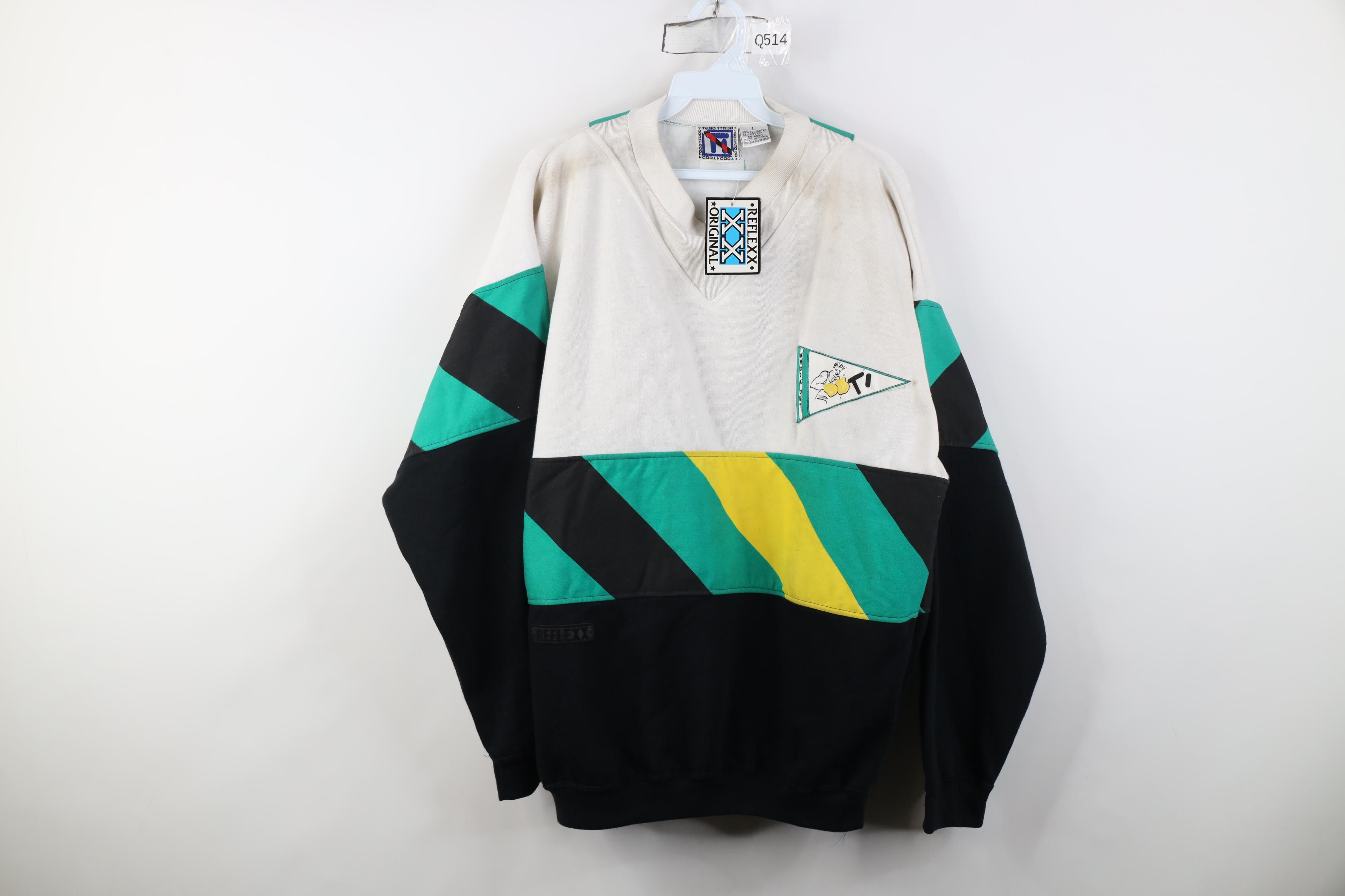 Vintage Deadstock Vintage 90s Streetwear Boxing Crewneck Sweatshirt Size US L / EU 52-54 / 3 - 1 Thumbnail