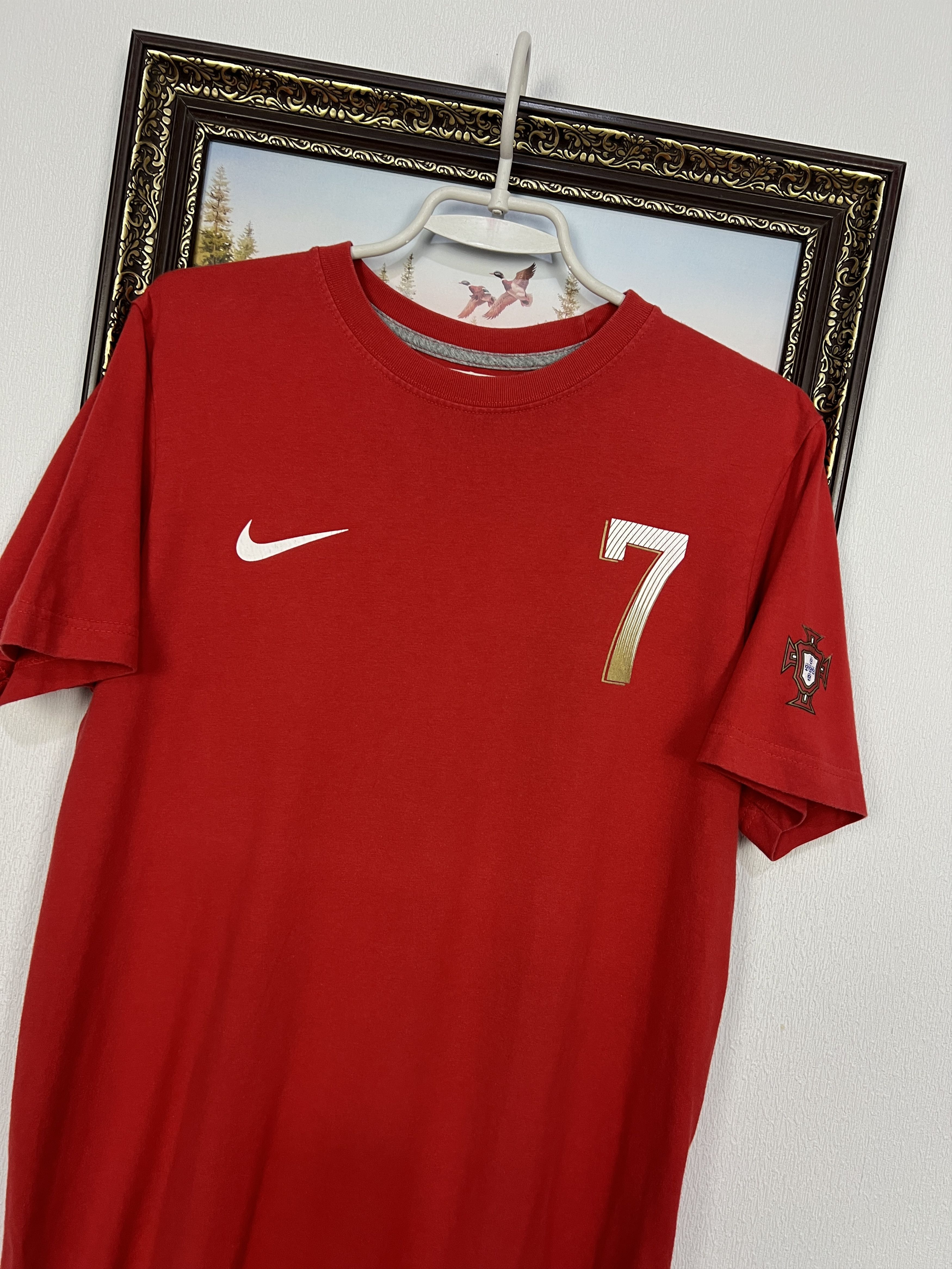 Nike Vintage Nike Portugal Football Train Shirt #7 Ronaldo Soccer Size US M / EU 48-50 / 2 - 3 Thumbnail