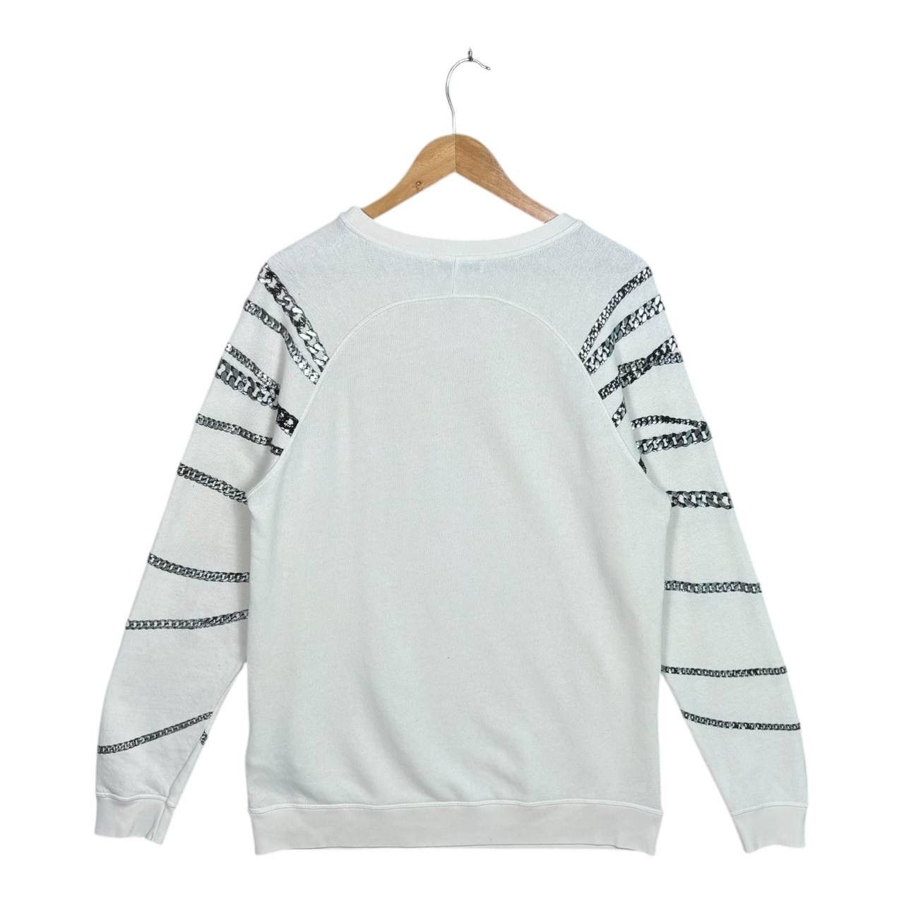 Diesel Vintage Diesel Archive Chain Sleeve Sweatshirt Shield Logo Size US S / EU 44-46 / 1 - 2 Thumbnail