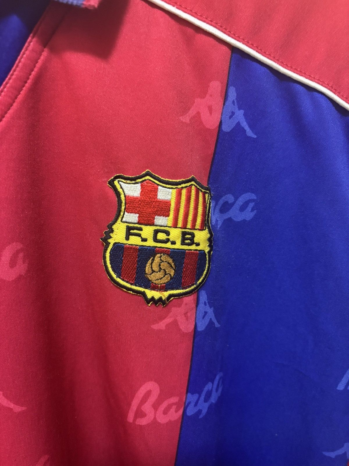 Kappa Fc barcelona 1992 Home jersey Size US L / EU 52-54 / 3 - 3 Thumbnail