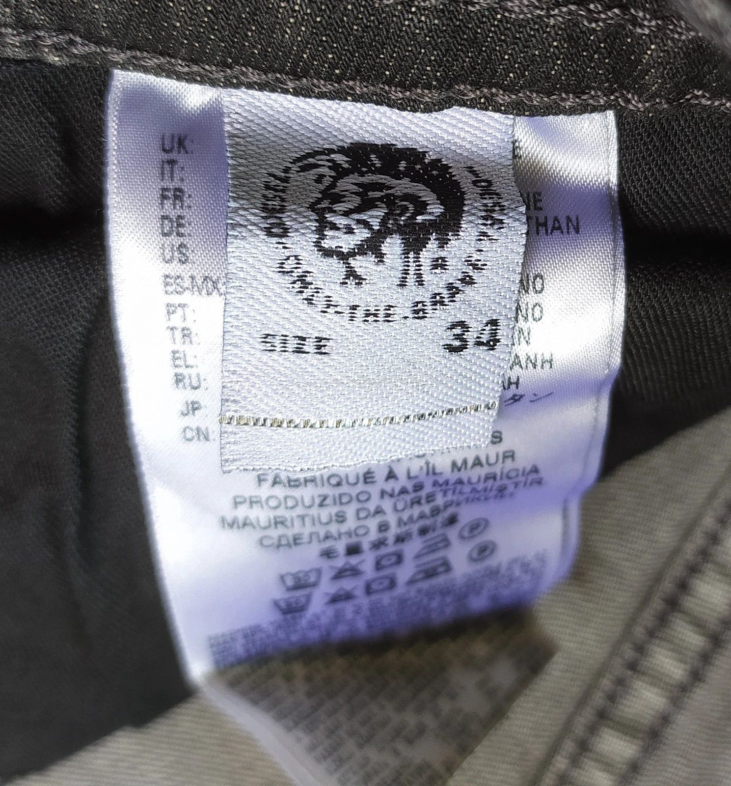 Diesel Diesel THOMMER-C L.32 MENS JEANS T/9796 Size US 34 / EU 50 - 8 Thumbnail