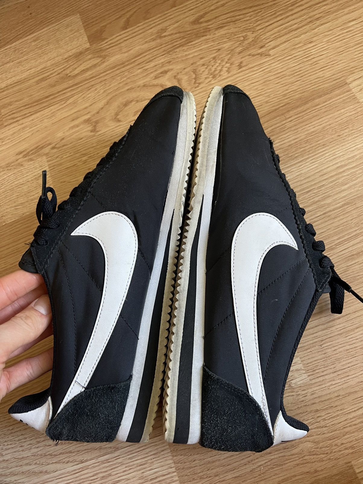 Nike Nike Cortez ‘72 Black/White Nylon Shoes Size 11 Size US 11 / EU 44 - 7 Thumbnail