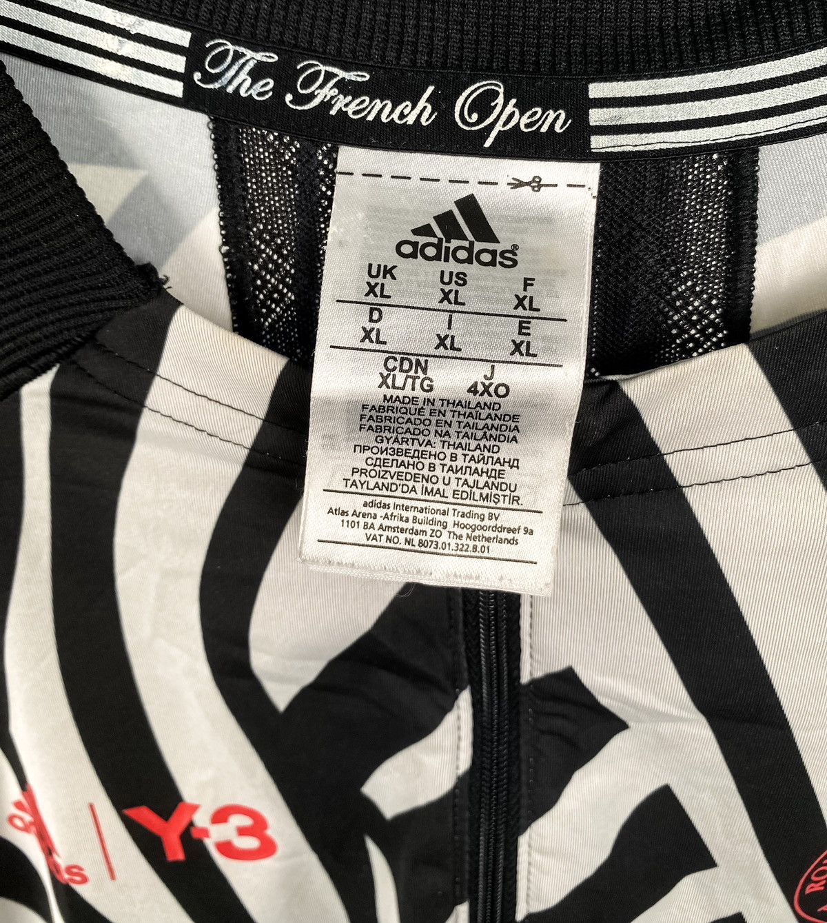 Adidas × Y-3 × Yohji Yamamoto Y-3 Yohji Yamamoto Tennis French Open Jersey Roland Garros Size US XL / EU 56 / 4 - 3 Thumbnail