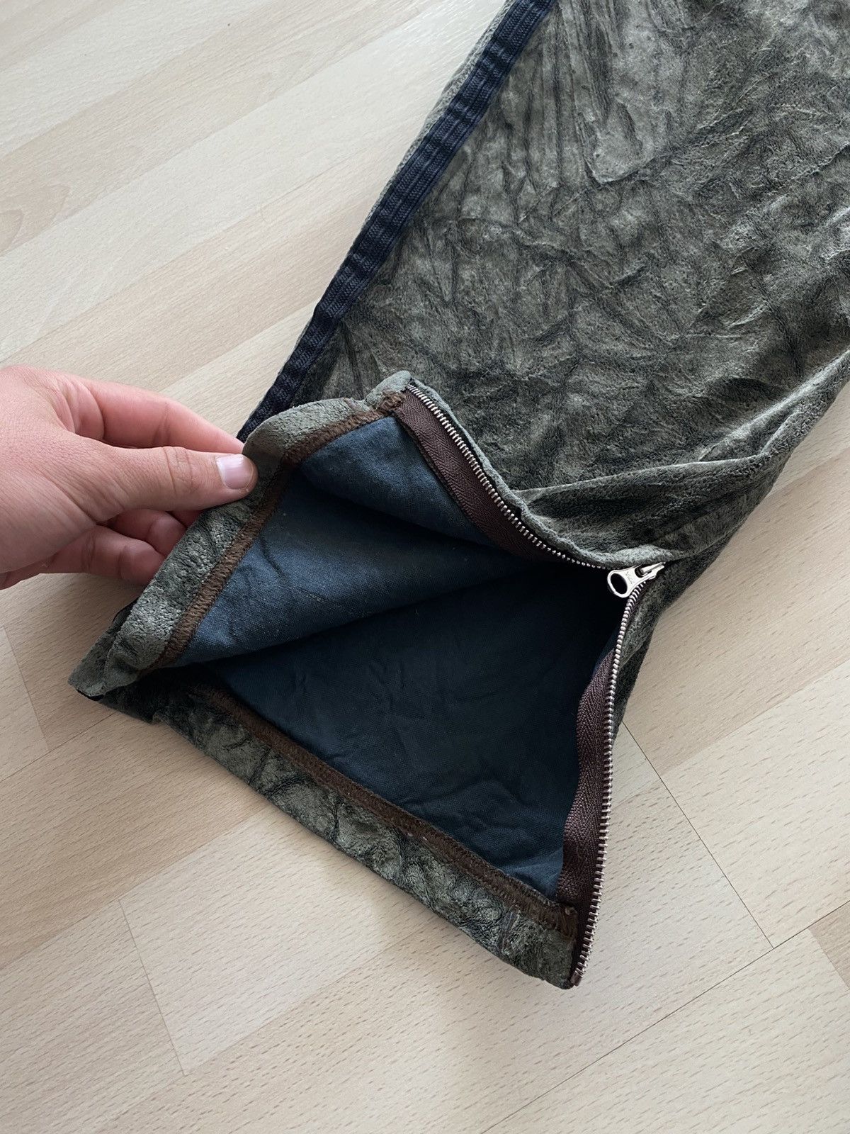 Adidas Adidas x Kazuki Kuraishi Obyo Velvet Wide Pants Size US 33 - 3 Thumbnail