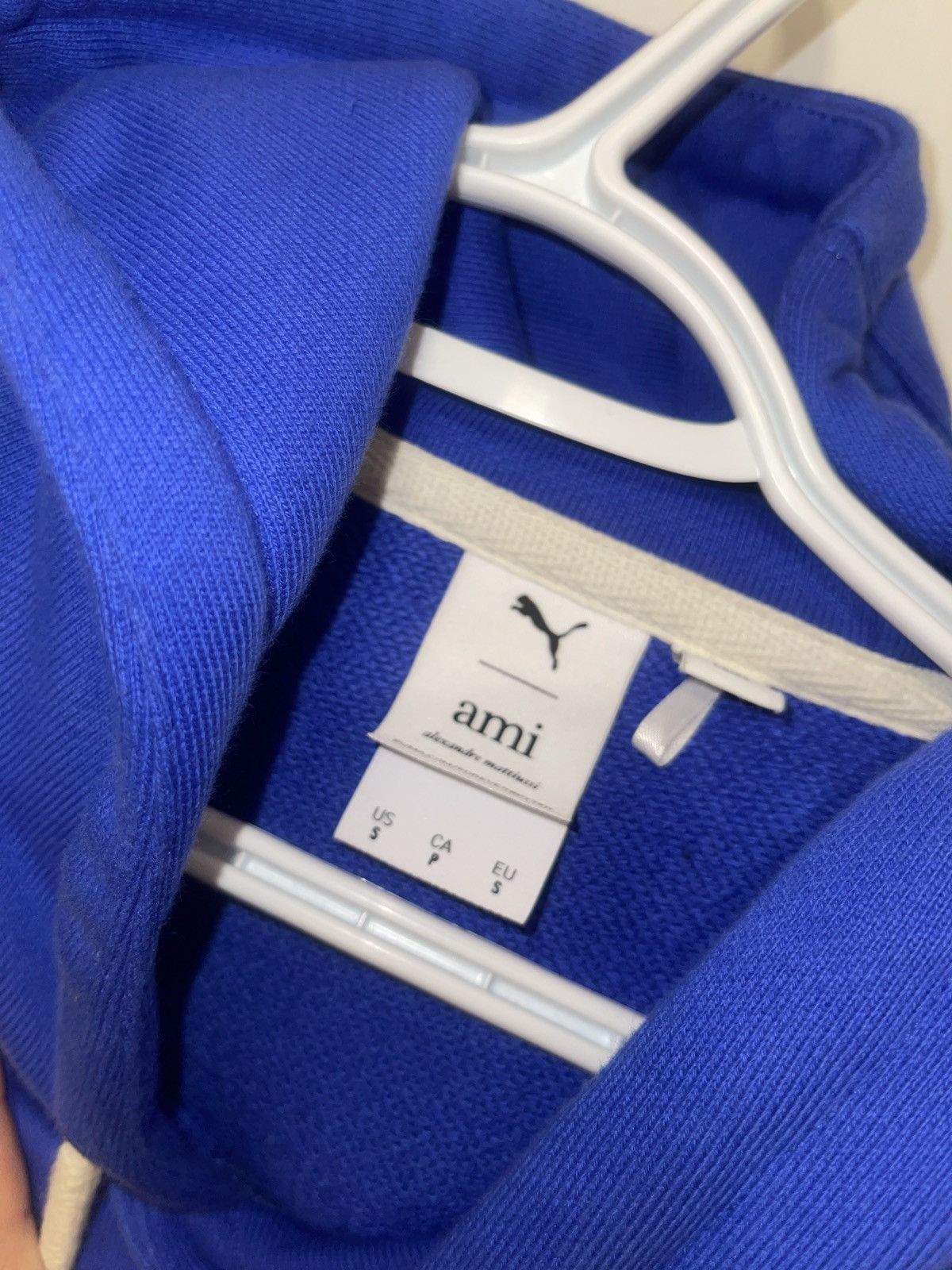 AMI × Puma AMI X Puma Hoodie Blue Small Size US S / EU 44-46 / 1 - 3 Thumbnail