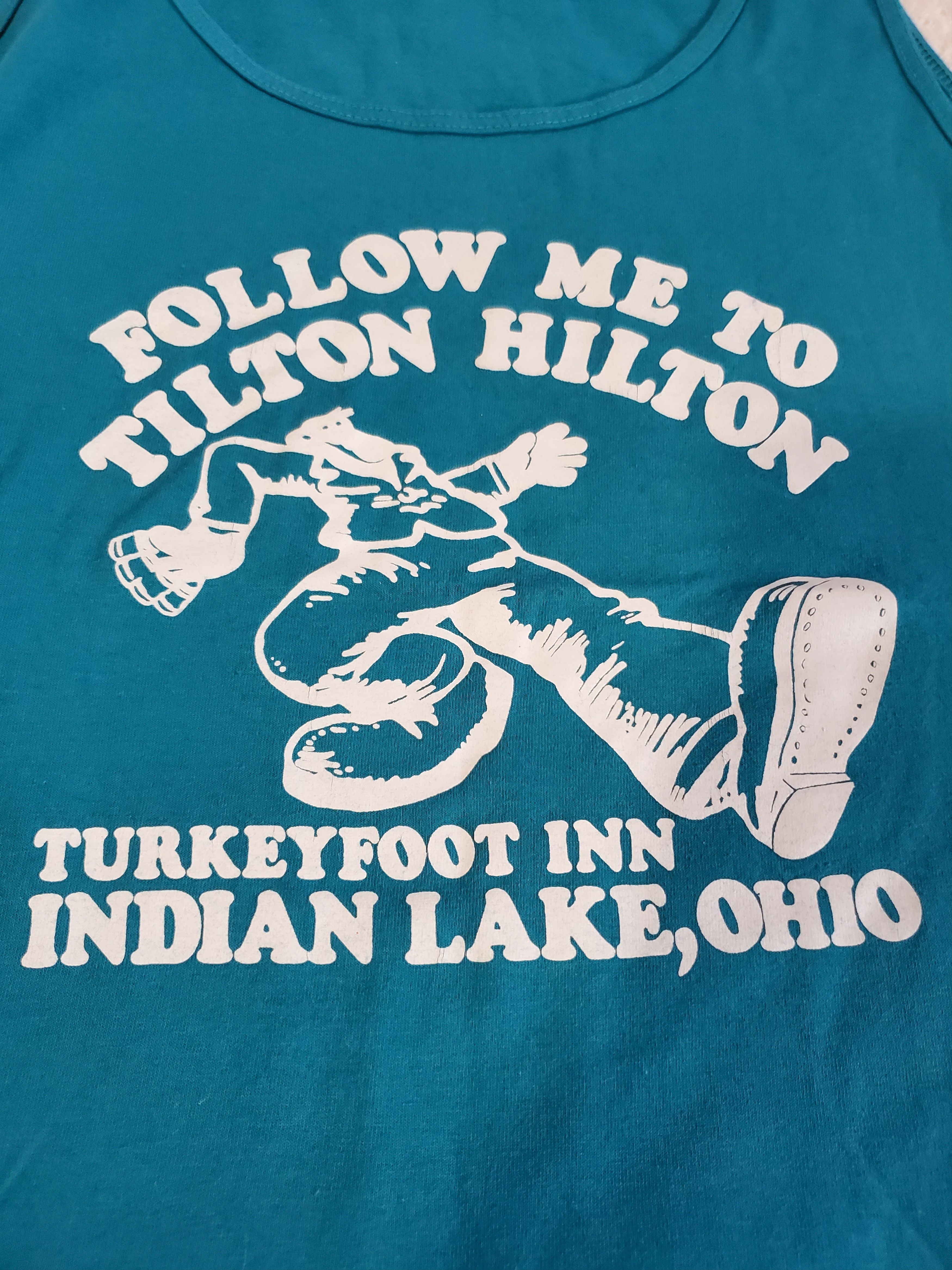 Vintage Indian lake ohio tilton hilton turkeyfoot inn tank vintage Size US L / EU 52-54 / 3 - 2 Thumbnail