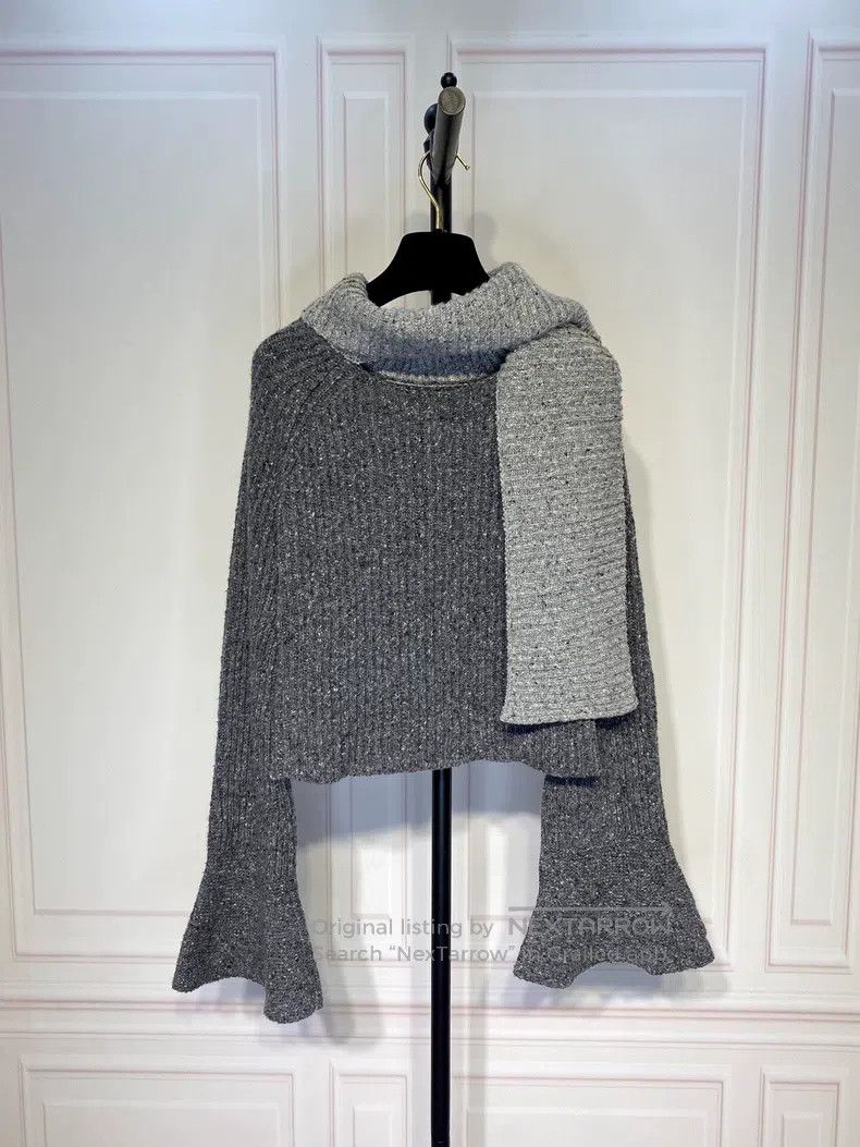 Loewe LOEWE Flared sleeve knit top Size M / US 6-8 / IT 42-44 - 3 Thumbnail