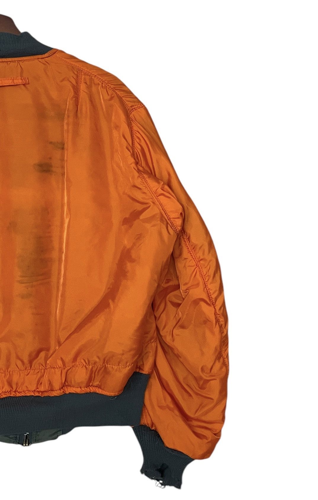 Alpha Industries Vintage Alpha Industries MA-1 Fly Jacket 1980s Size US XL / EU 56 / 4 - 16 Thumbnail