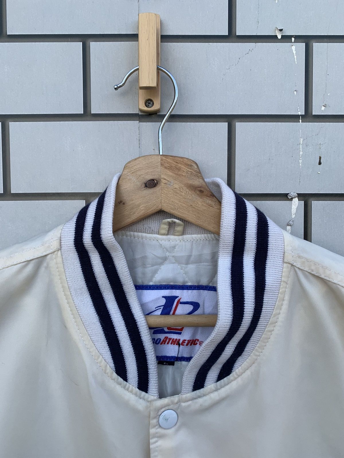 Logo Athletic × Vintage Vintage Logo Athletic Bomber Jacket Size US L / EU 52-54 / 3 - 9 Thumbnail
