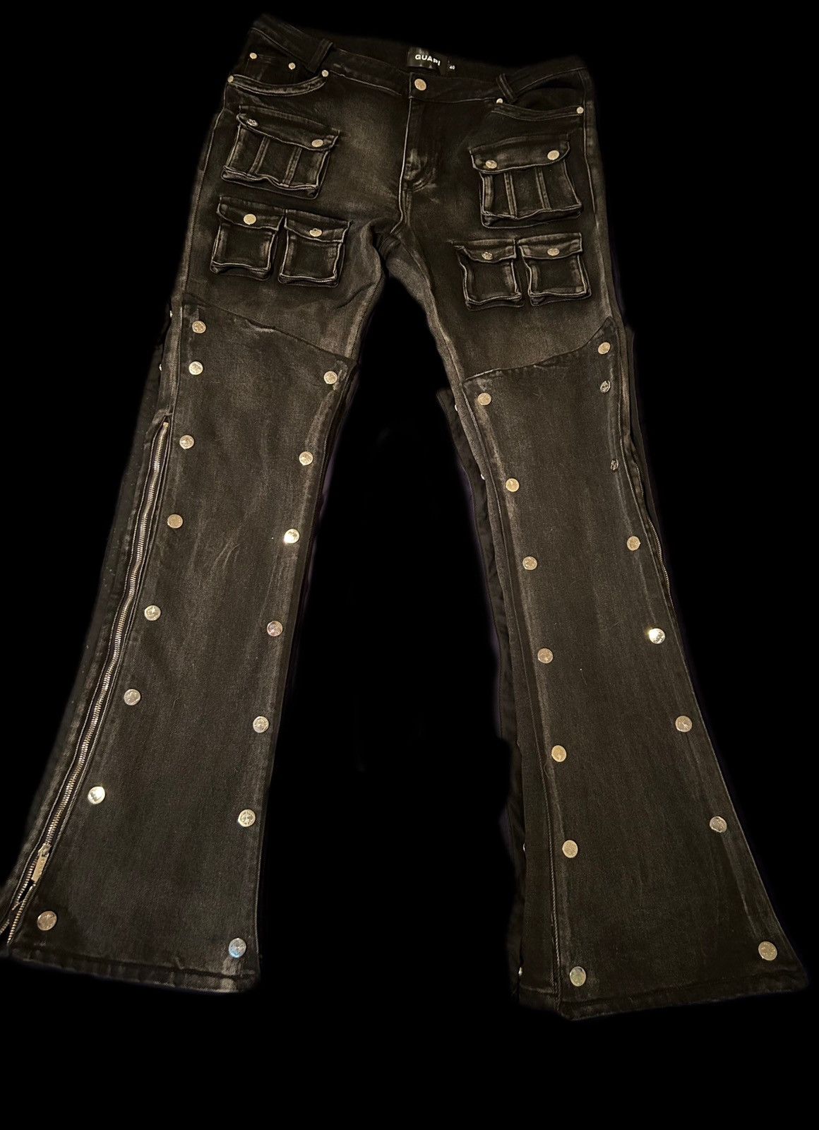 Other Iron grey stacked premium denim guapi | Grailed