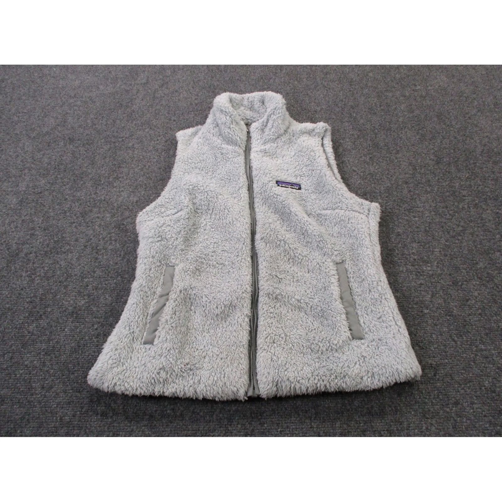 Patagonia Patagonia Vest Women M Blue Fleece Zip Logo Outdoor Hiking 25215 Size M / US 6-8 / IT 42-44 - 2 Thumbnail