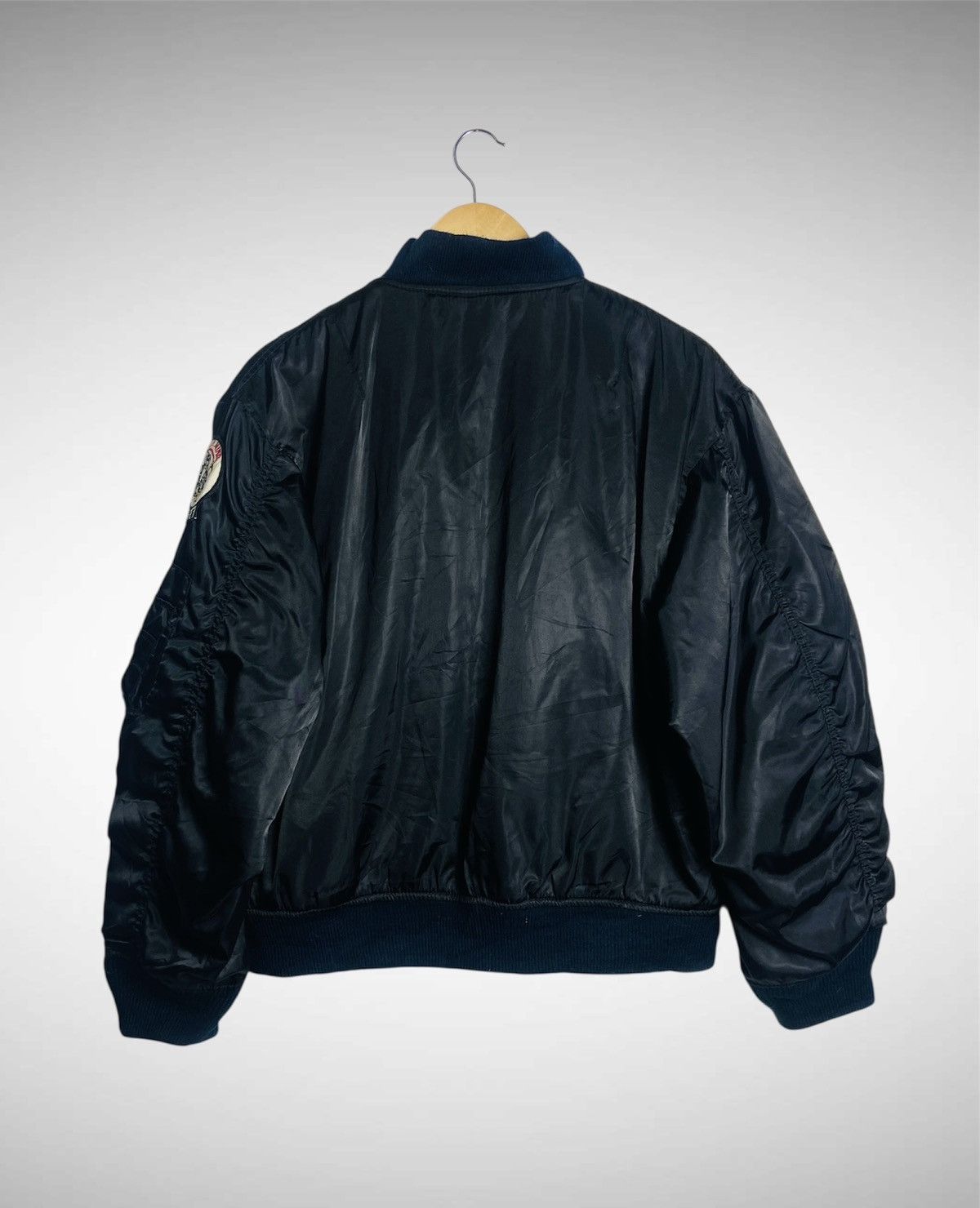 Alpha Industries Vintage Gleeman Bomber Flight Jacket Size US L / EU 52-54 / 3 - 2 Thumbnail