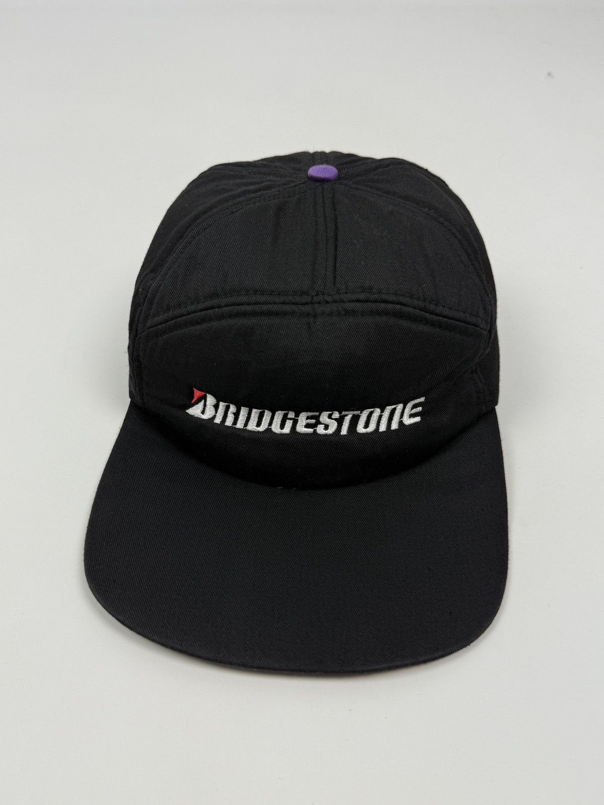 Vintage 90s Vintage Bridgestone Formula 1 Foam Long Bill Racing Hat Size ONE SIZE - 5 Thumbnail