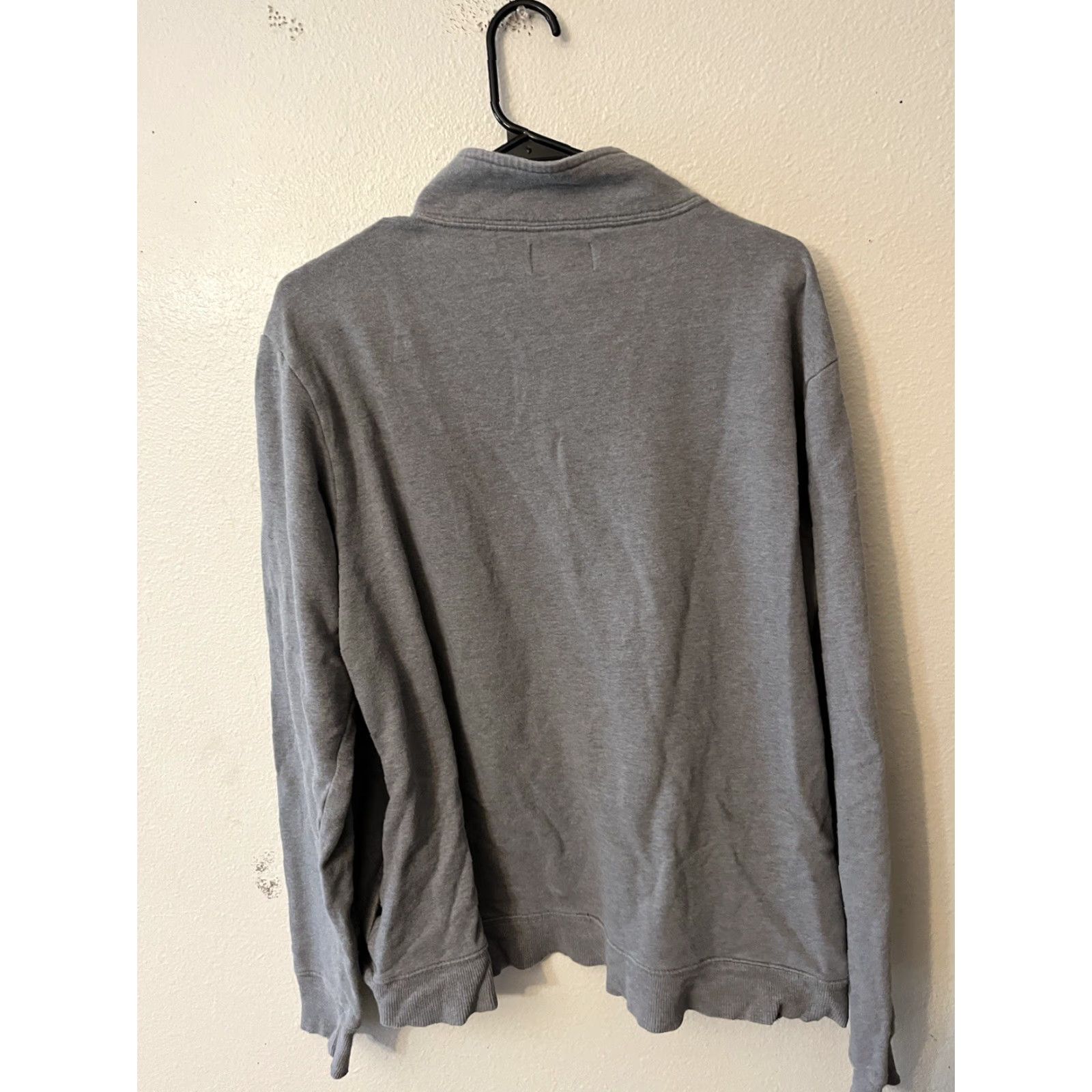 Life is Good Life is Good Mens L Large Quarter Zip Grey Pullover Classic Fit Sweater Size US L / EU 52-54 / 3 - 3 Thumbnail