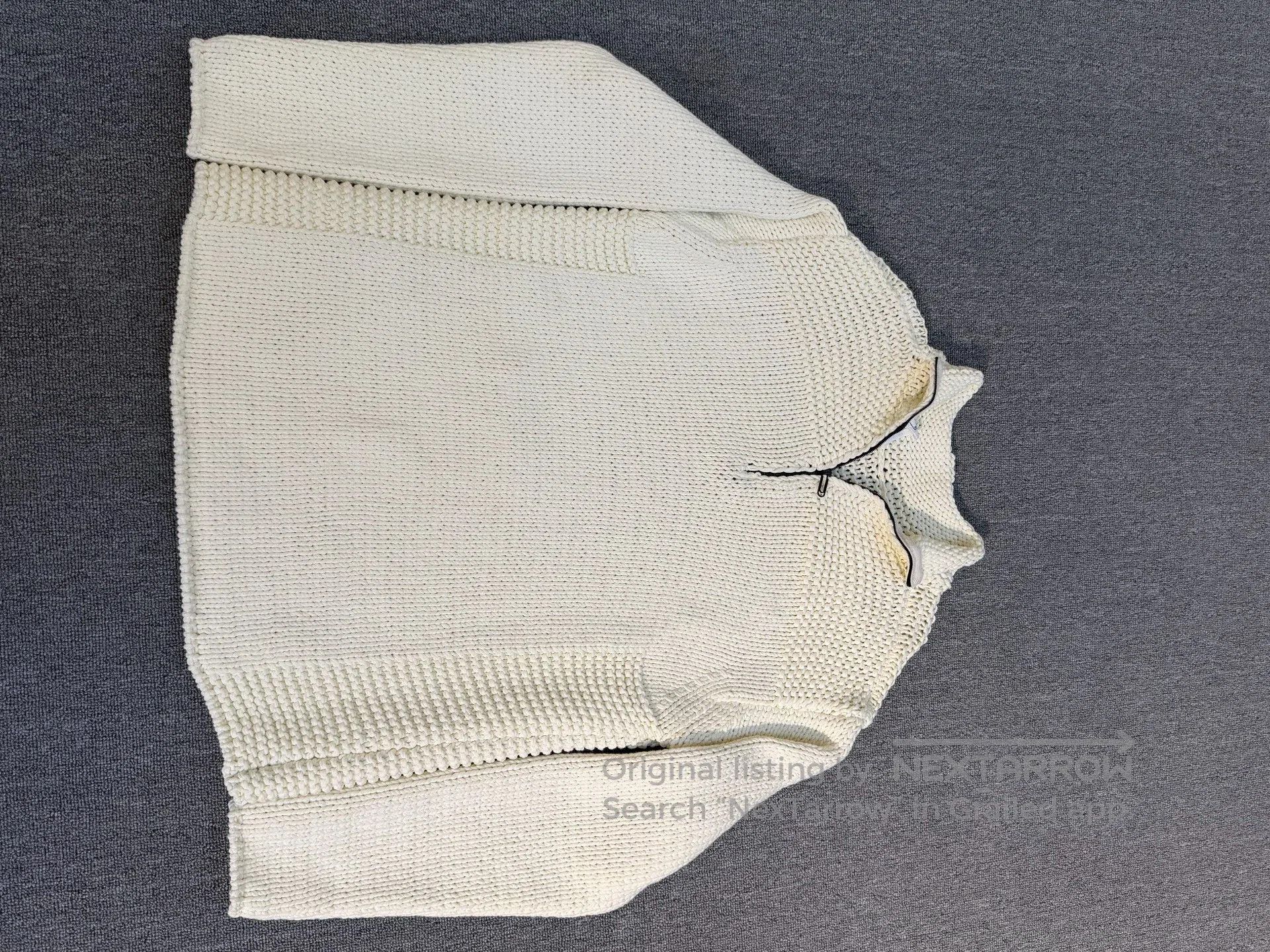 Off-White OFF-WHITE Drop Shoulder Knit Sweater. Size US M / EU 48-50 / 2 - 5 Thumbnail