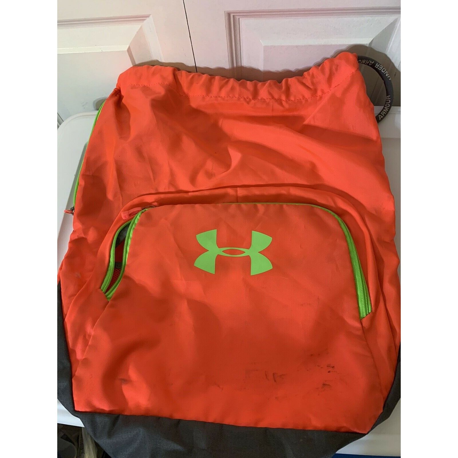 Under Armour Under Armour Bag Orange Sackpack Sling Pack Sinch Bag Size ONE SIZE - 3 Thumbnail