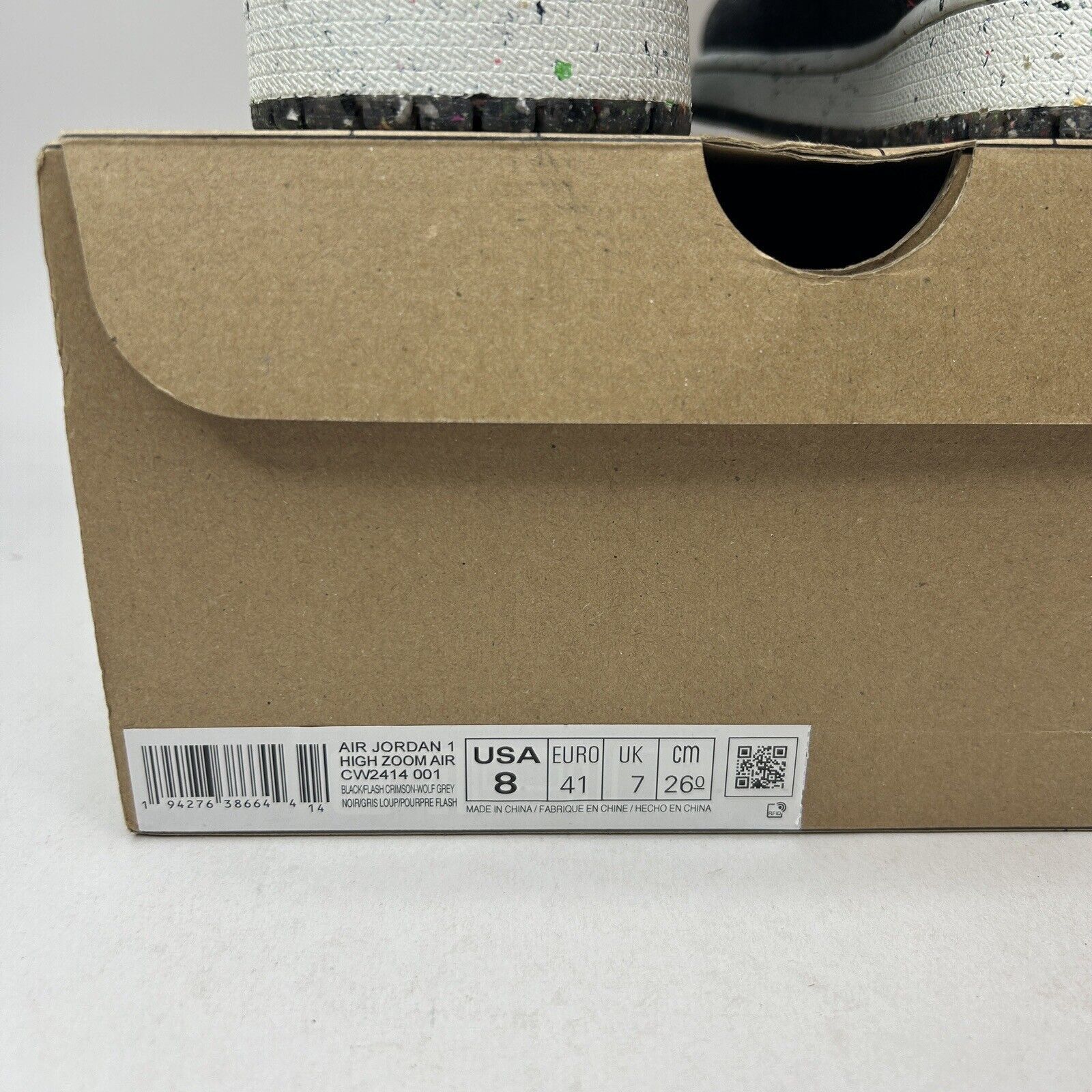 Jordan Brand Nike Air Jordan 1 Retro High Zoom “Crater/Space Hippie” 2023 Size US 8 / EU 41 - 5 Thumbnail