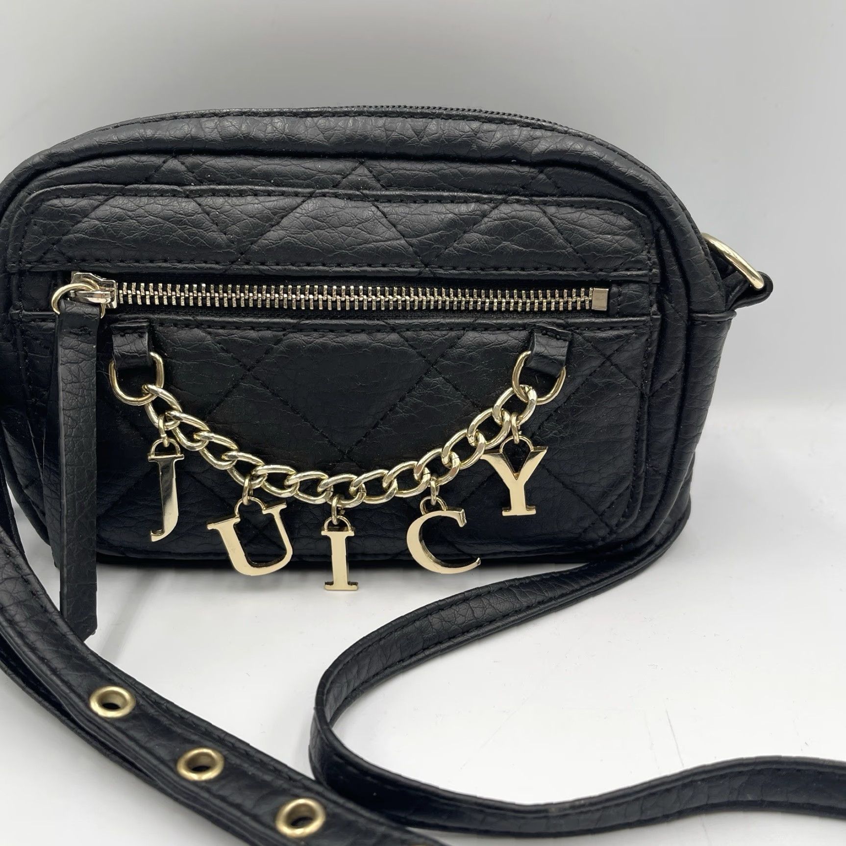 Juicy Couture Juicy Couture Crossbody Bag Quilted Small Lightweight Chain Size ONE SIZE - 5 Thumbnail