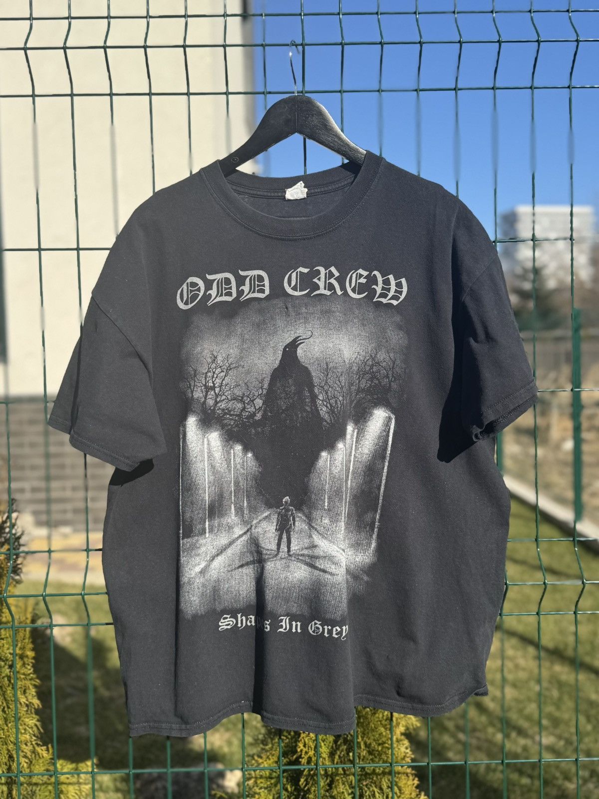 Band Tees Vintage Y2K Odd Crew Shapes to Grey Tee Size US L / EU 52-54 / 3 - 2 Thumbnail