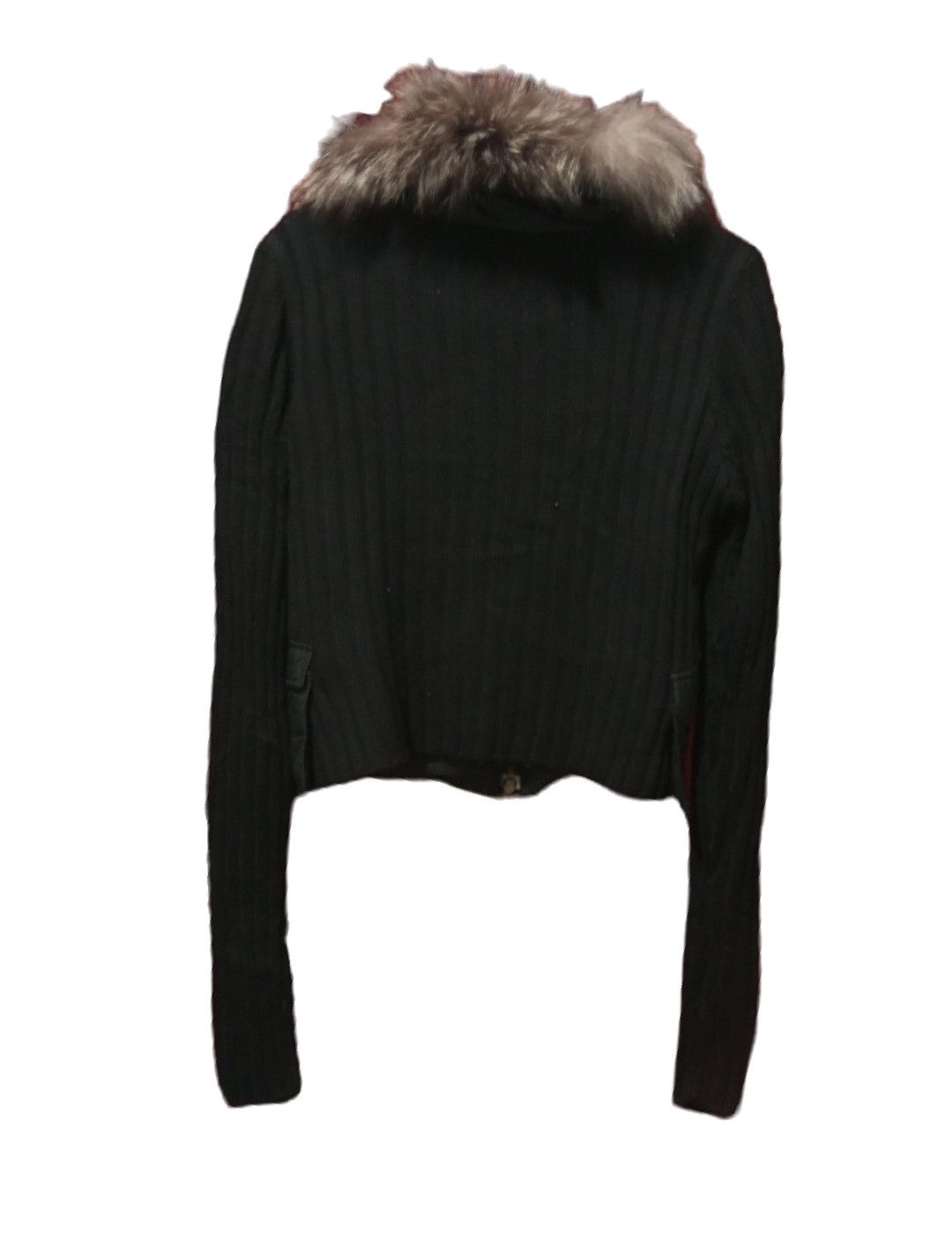 20471120 Respec fur knit stripes ifsixwasnine lgb style Size S / US 4 / IT 40 - 2 Thumbnail