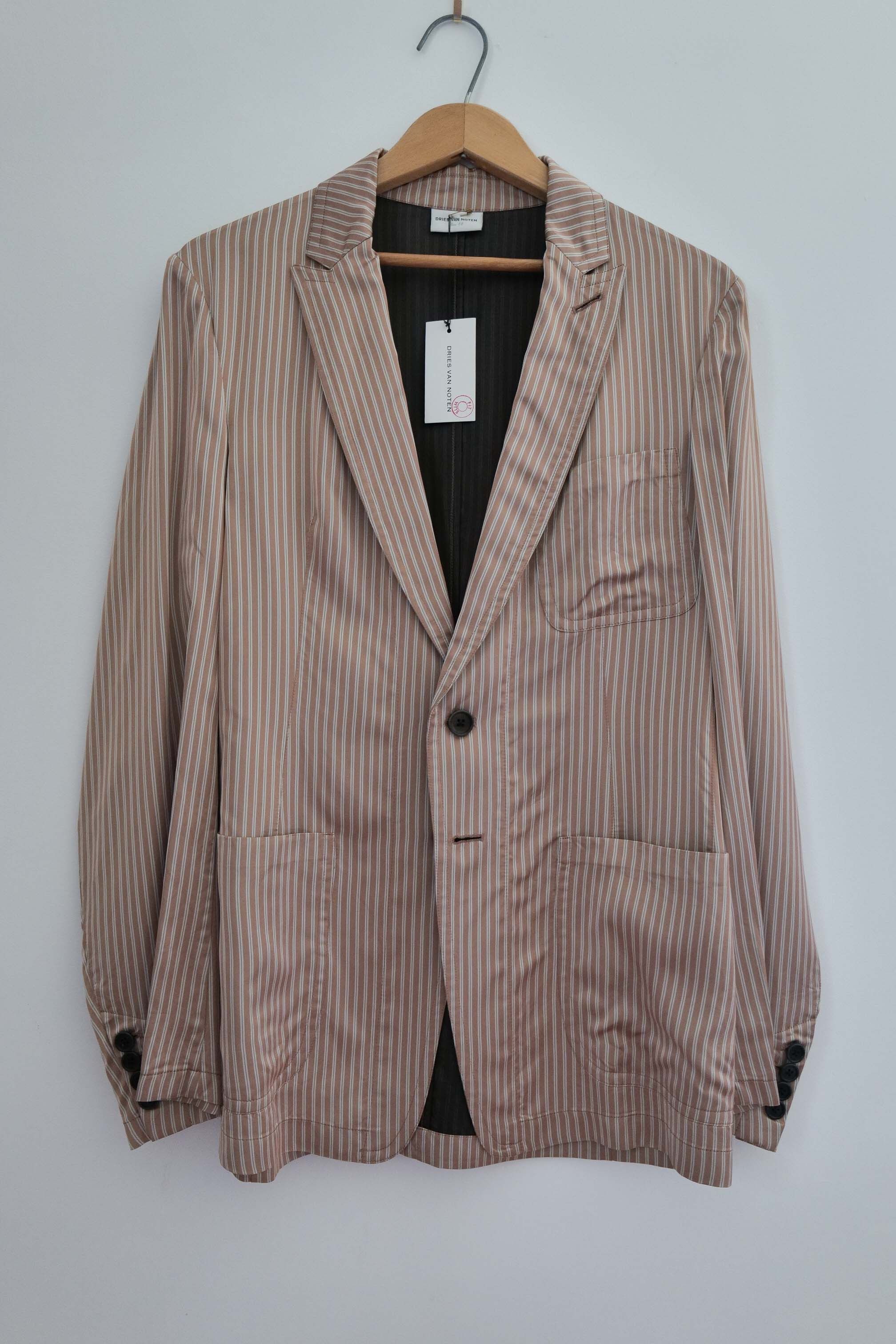 Dries Van Noten SS15 viscose striped suit Size US S / EU 44-46 / 1 - 6 Thumbnail