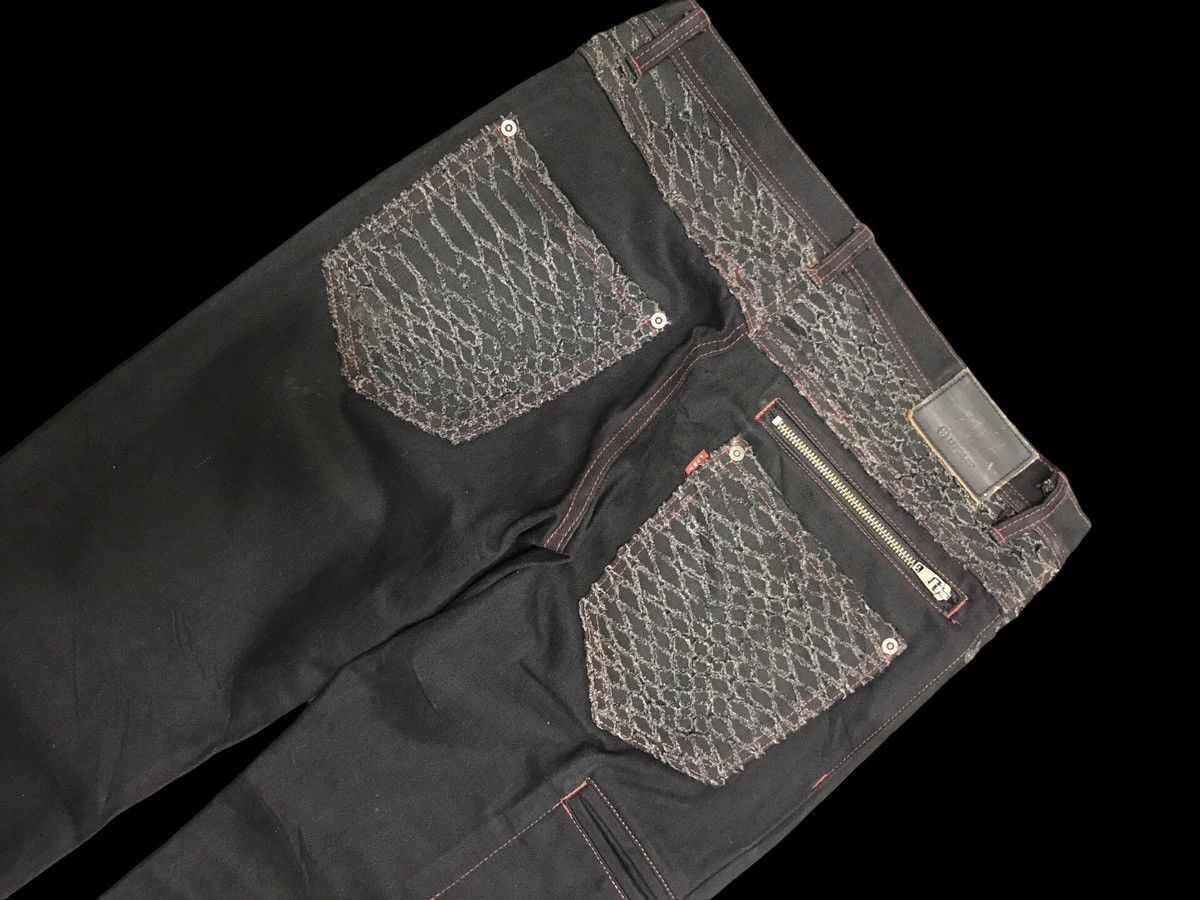 Japanese Brand 💥RAW DENIM FLARE💥Archival L7 Tokyo Style Sturdy Denim F134 Size US 33 - 12 Thumbnail