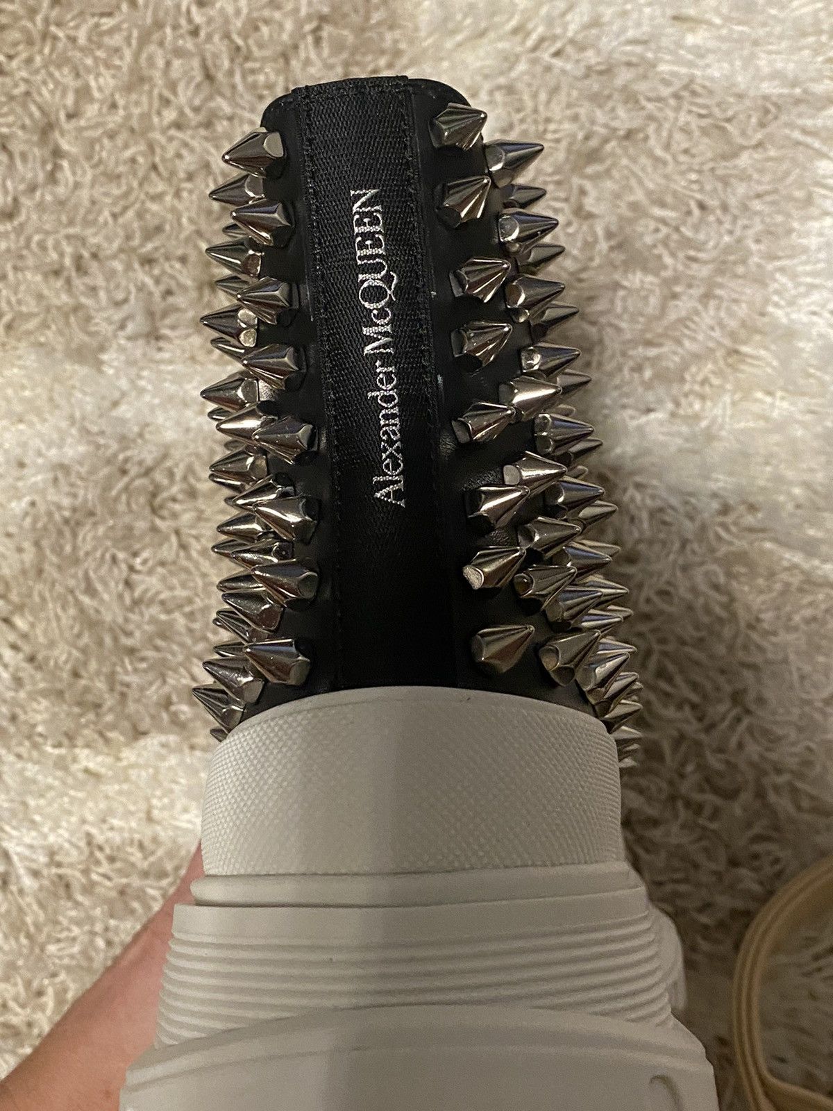 Alexander McQueen Studded Tread Slick Boot Size US 7.5 / IT 37.5 - 3 Thumbnail