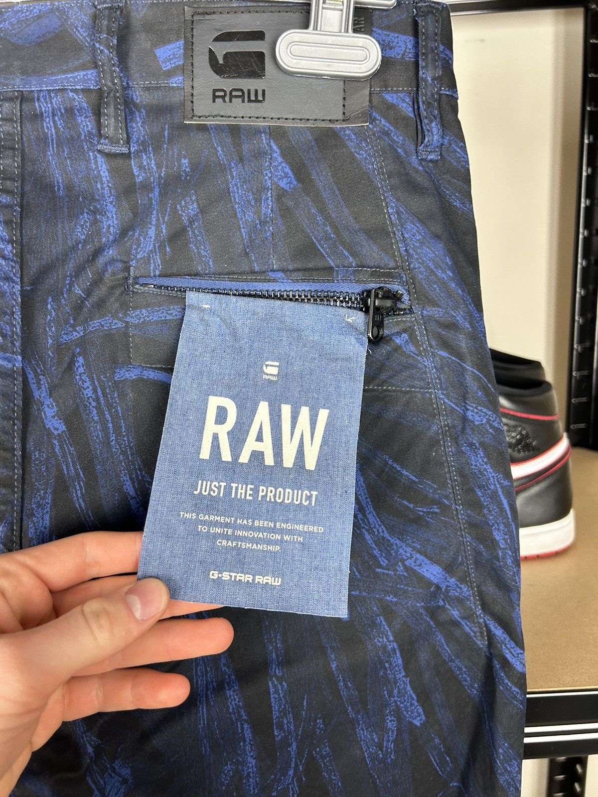 G-Star 32717 G-Star Raw Bronson Zip Tapered Cuffed Jeans sz 28/32 Size US 28 / EU 44 - 8 Thumbnail