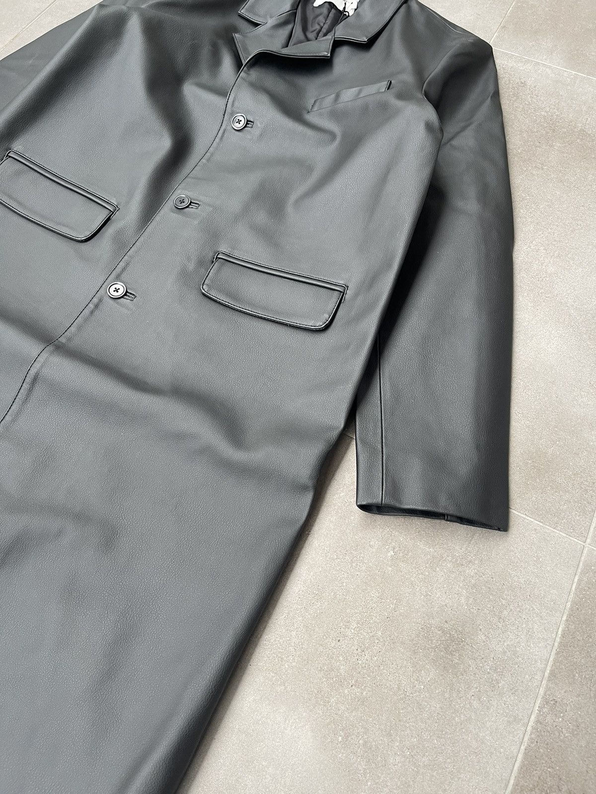 Deadwood !DS! FW23 Deadwood Vanian Cactus Black Leather Coat Size US M / EU 48-50 / 2 - 5 Thumbnail