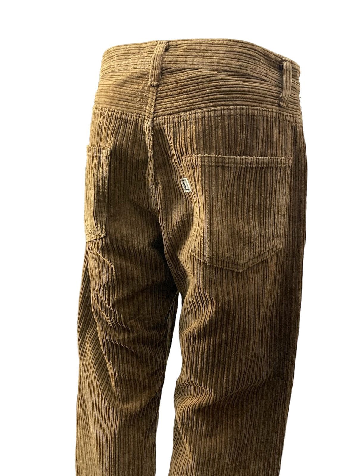 Beams Plus × Hysteric Glamour Beams Japan Brown Tan Corduroy Straight Fit Pants Size US 29 - 5 Thumbnail