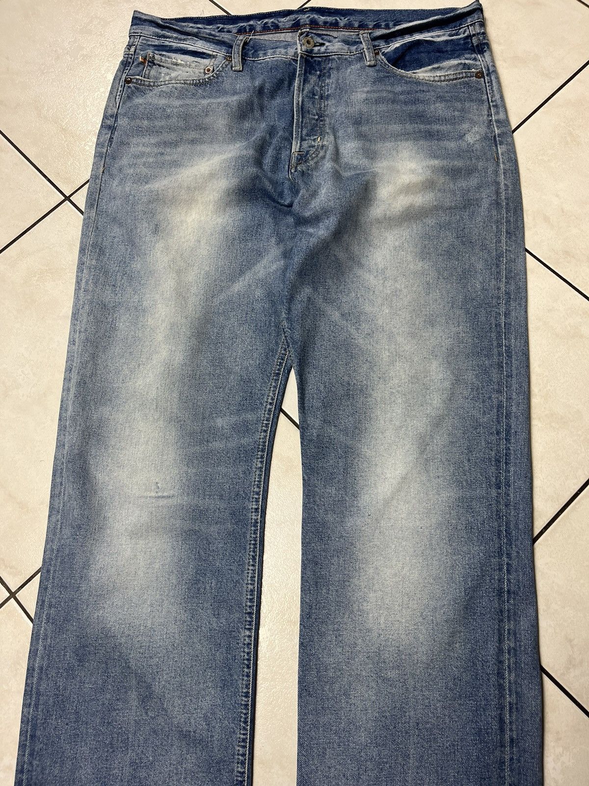 Ralph Lauren × Vintage Ralph Lauren distressed denim pants jeans y2k washed Size US 36 / EU 52 - 4 Thumbnail