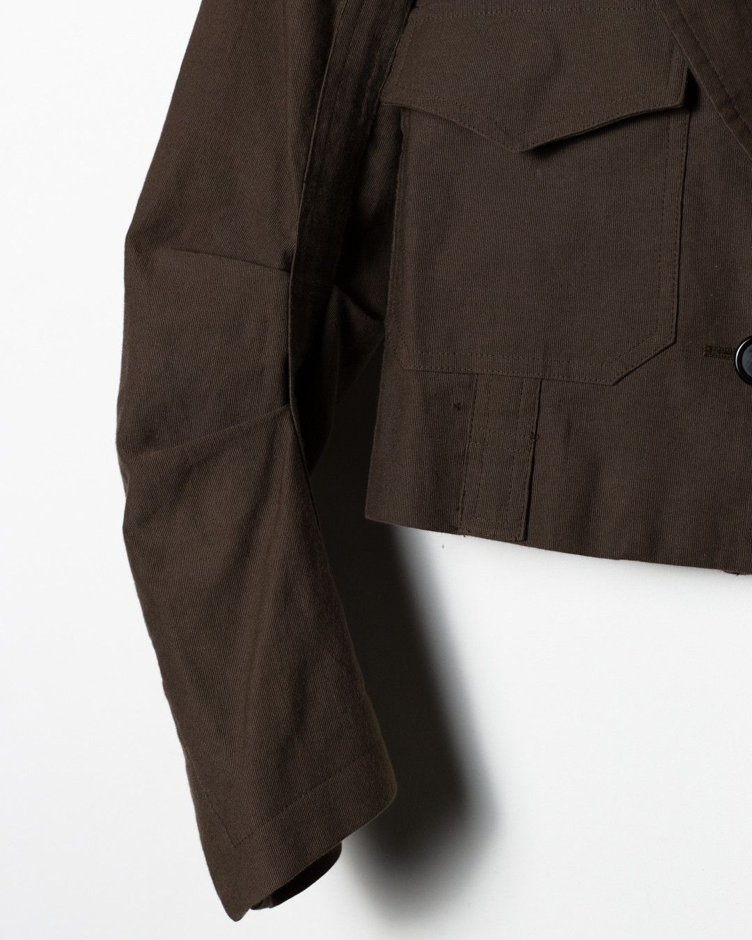 Ann Demeulemeester SS03 Cropped military jacket Size XS / US 0-2 / IT 36-38 - 4 Thumbnail