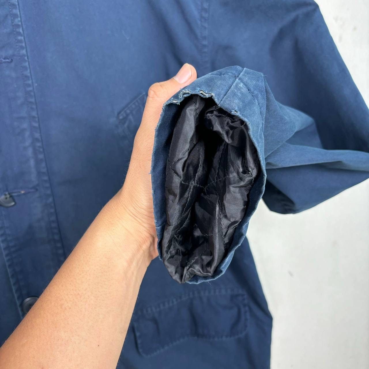 Polo Ralph Lauren Vintage Polo Ralph Lauren Barn Chore Jacket Navy Blue Size US L / EU 52-54 / 3 - 5 Thumbnail