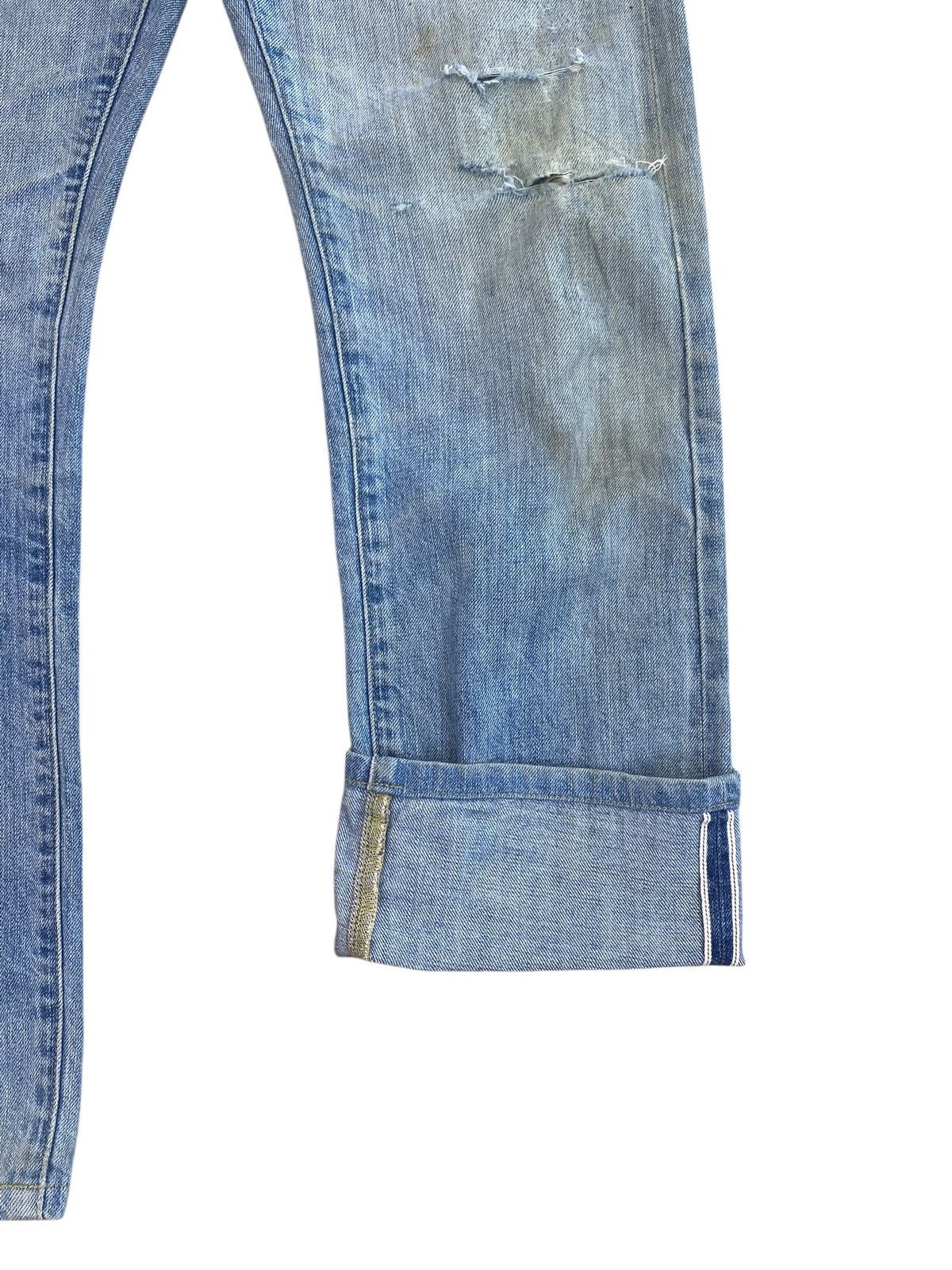 Uniqlo Uniqlo Faded Mud Wash Style Selvedge Jeans Size US 32 / EU 48 - 6 Thumbnail